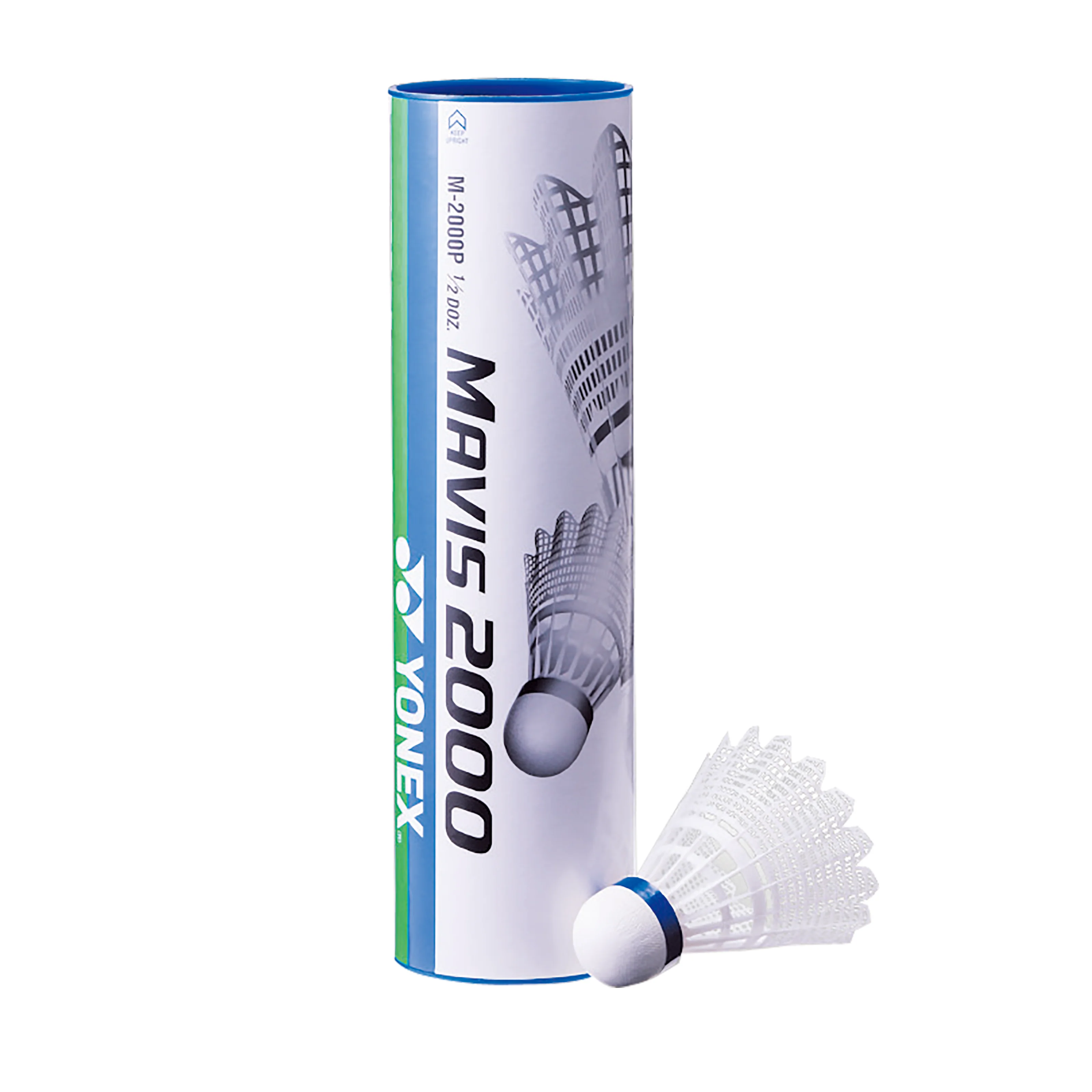Outlet Mavis 2000 Nylon (Blue Cap) Badminton Shuttlecocks