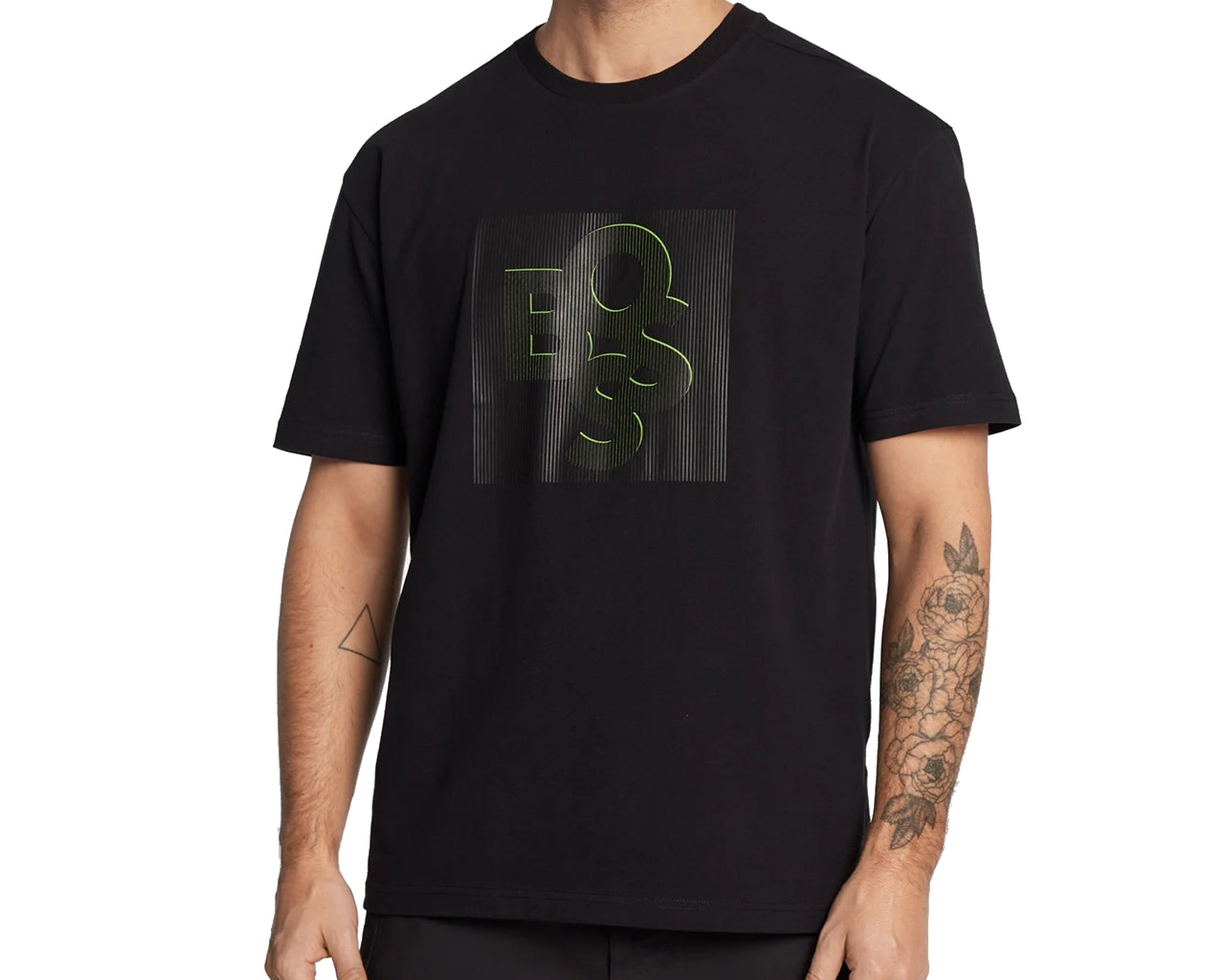 50477239 Tirexed Crew Neck T-Shirt Black