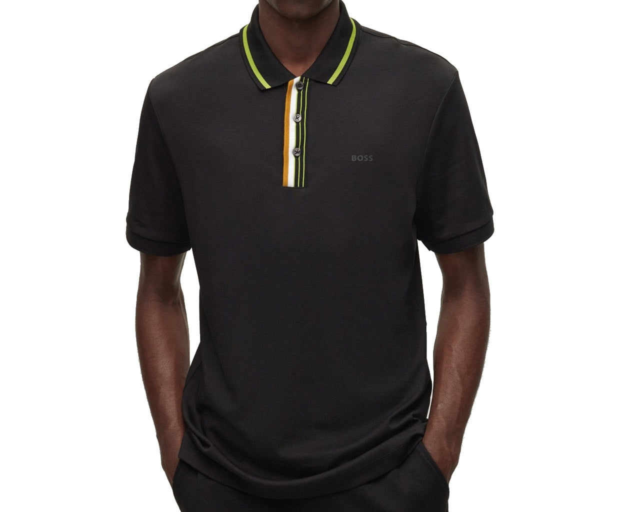 50471703 Paay 157 Regular Fit Polo Shirt Black