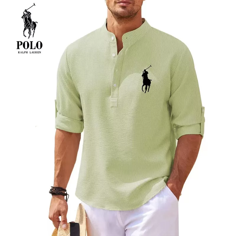Men's Casual Collar Fashion Striped Shirts