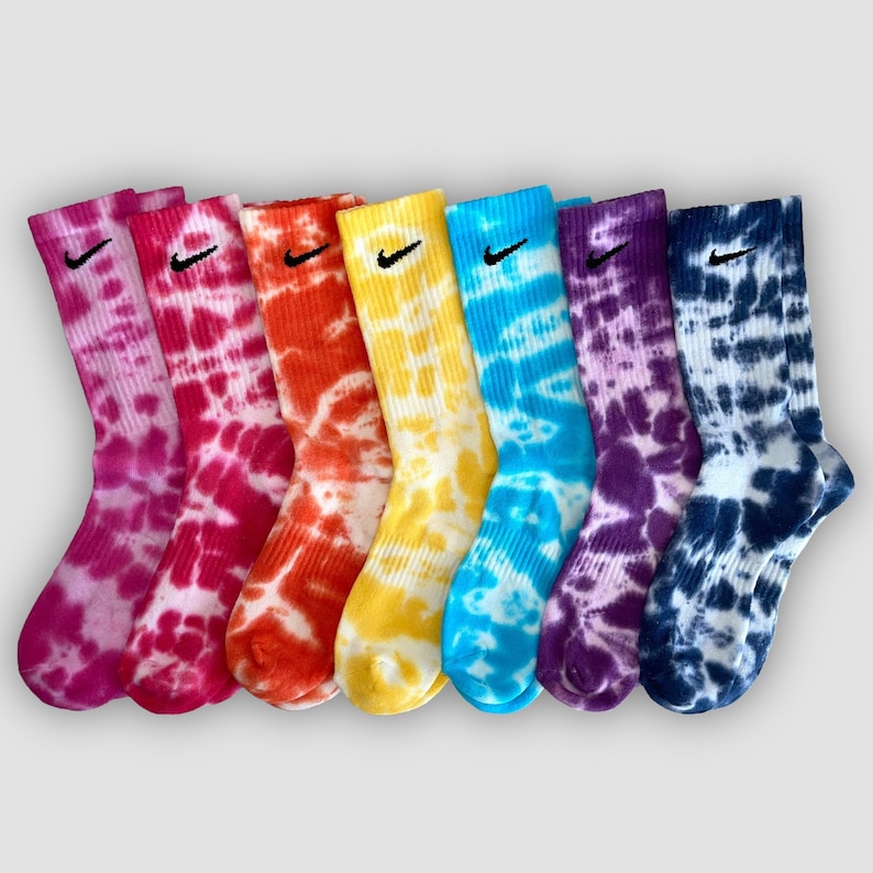 Tie-Dye Authentic Socks-7 Pairs Set