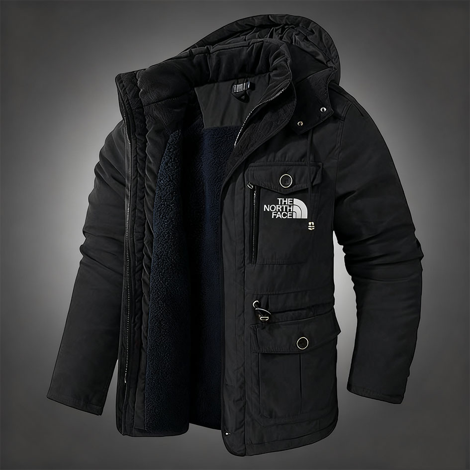 Winter Hooded Men's Jacket
