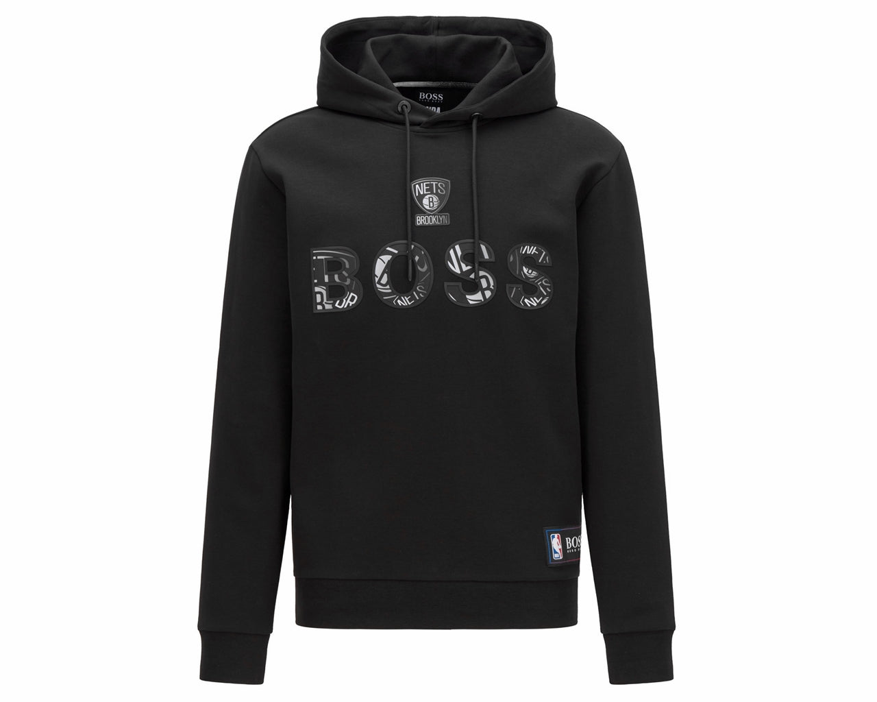 50461971 NBA Brooklyn Hoodie Black
