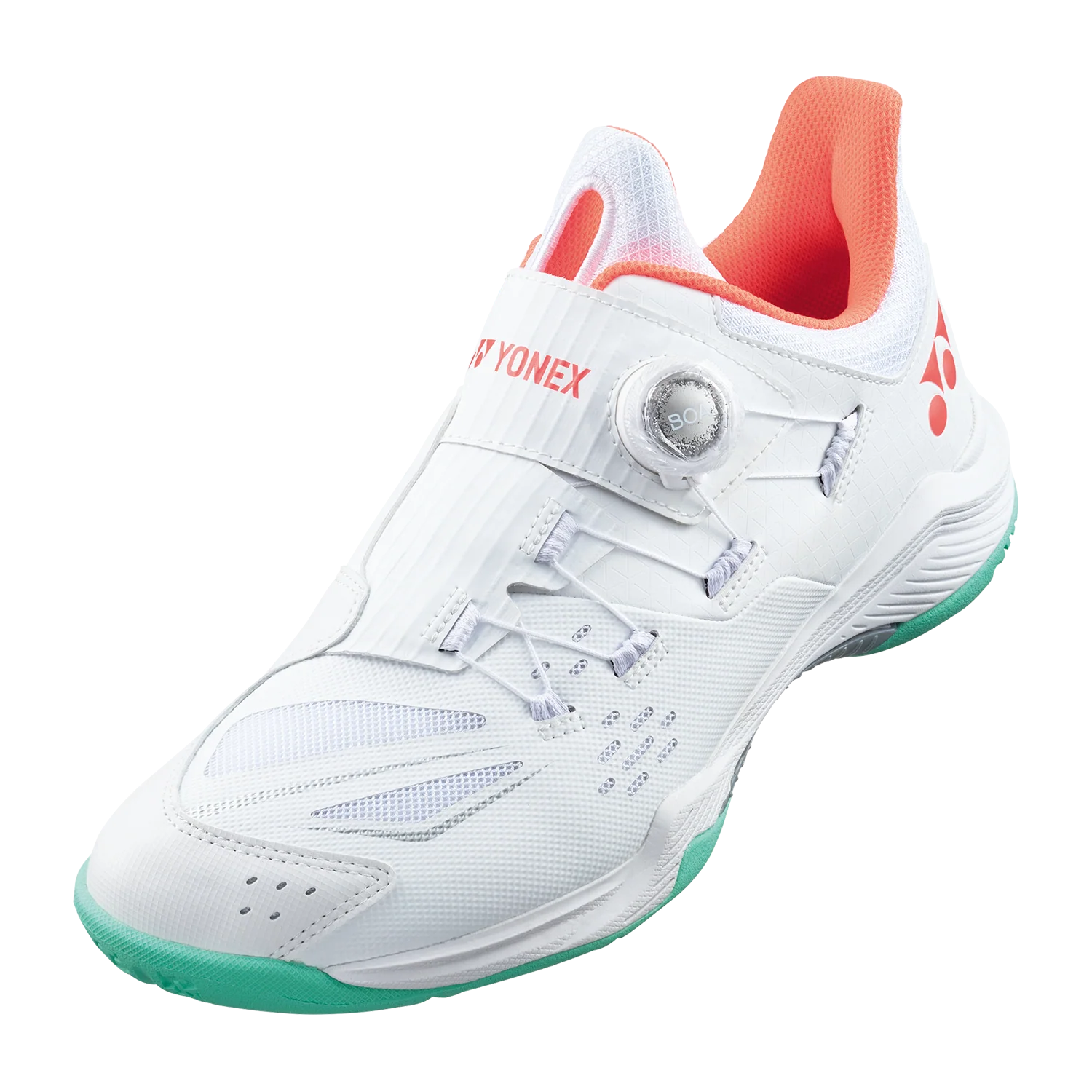 Outlet Power Cushion 88 Dial WIDE (White) UNISEX Badminton Shoes