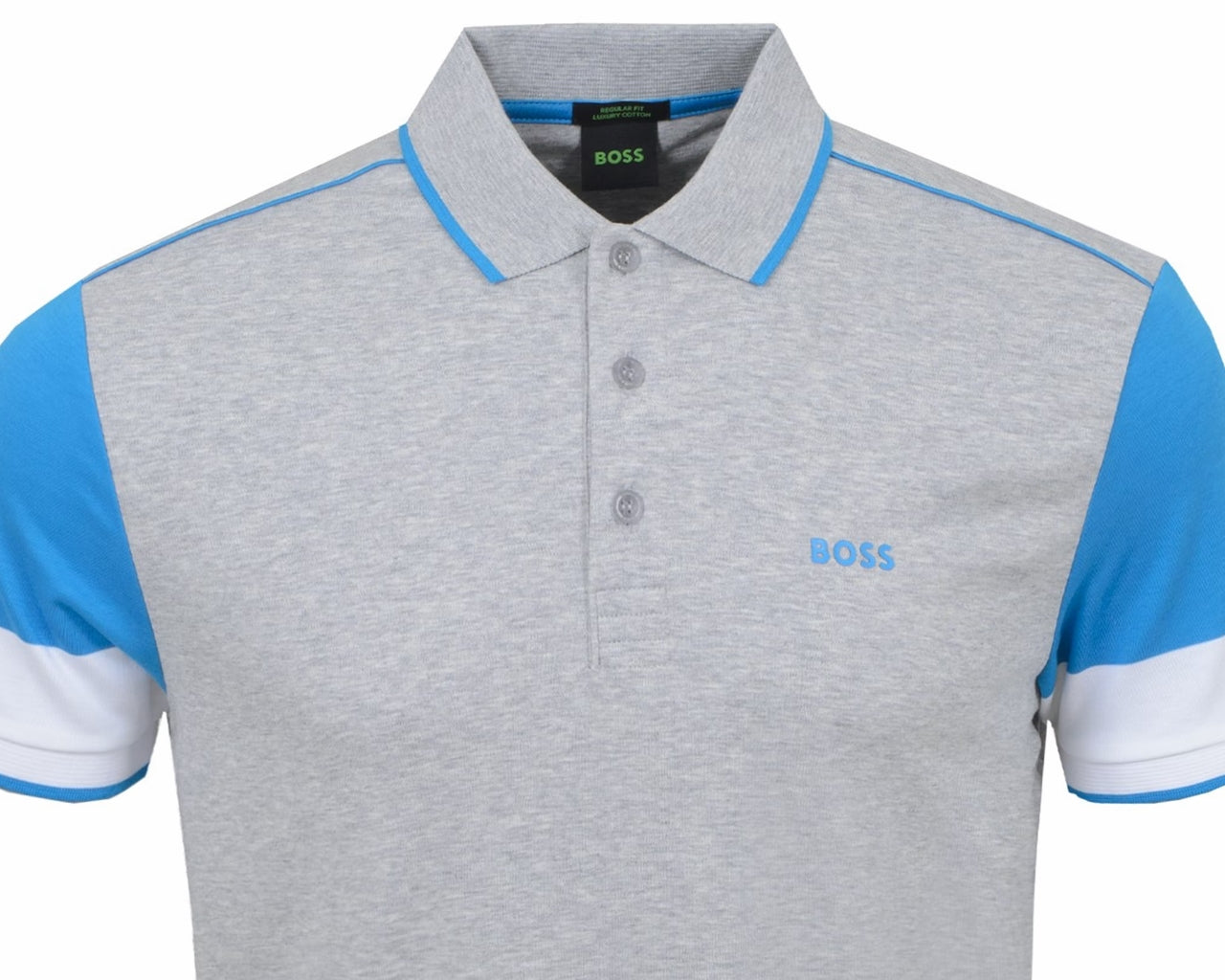 Paddy 11 50473840 059 Regular Fit Polo Shirt Grey