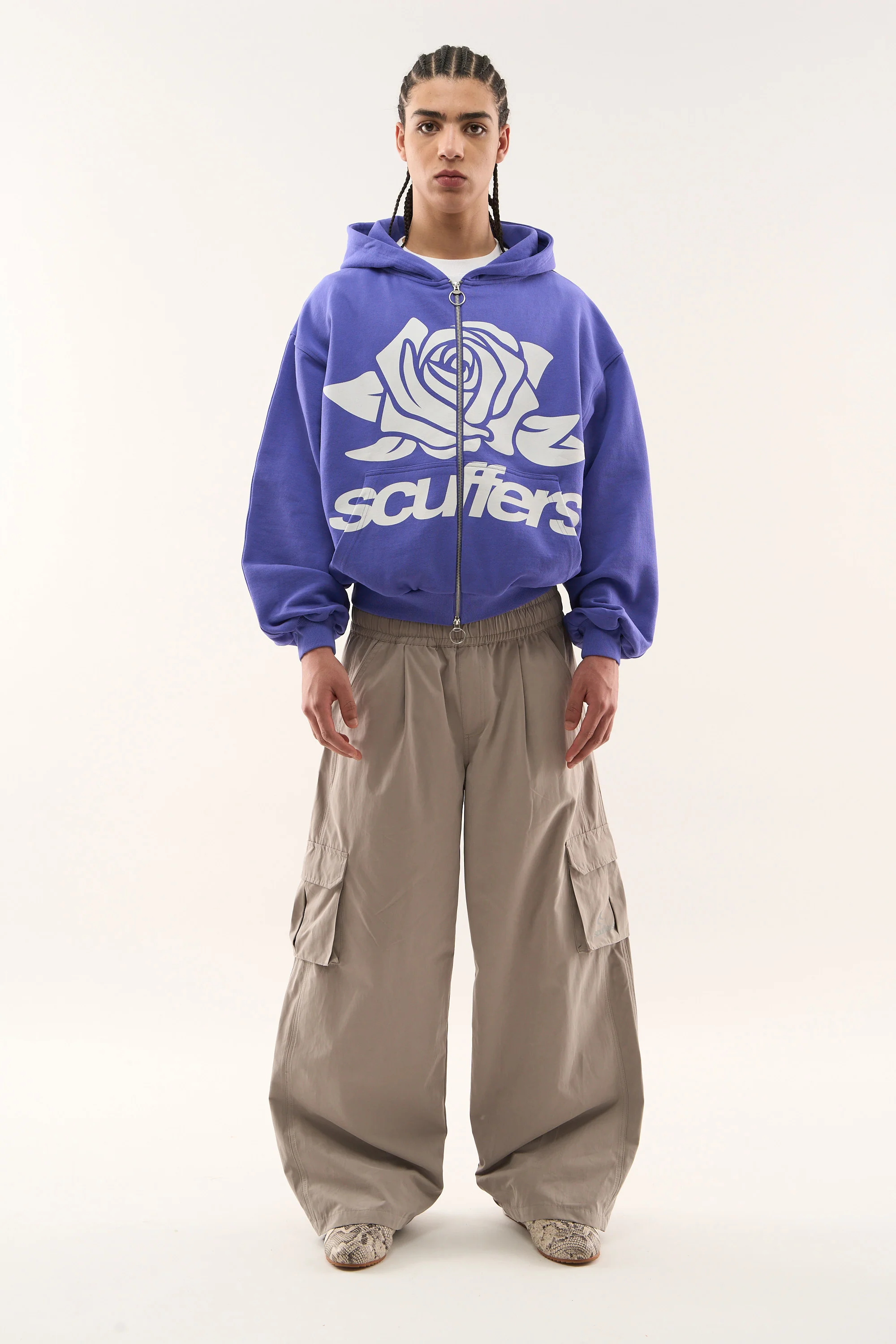 Girl Light Purple Zipper