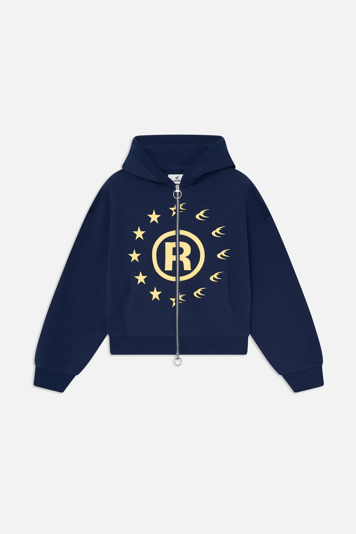 Confused Navy Zipper