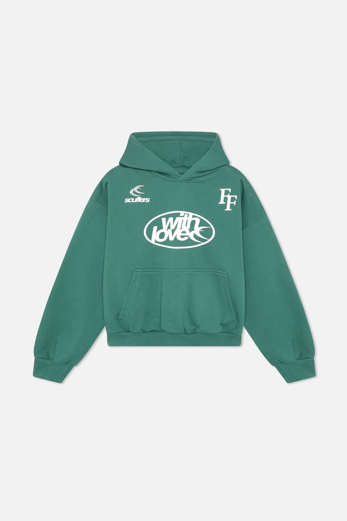 Paris Green Hoodie