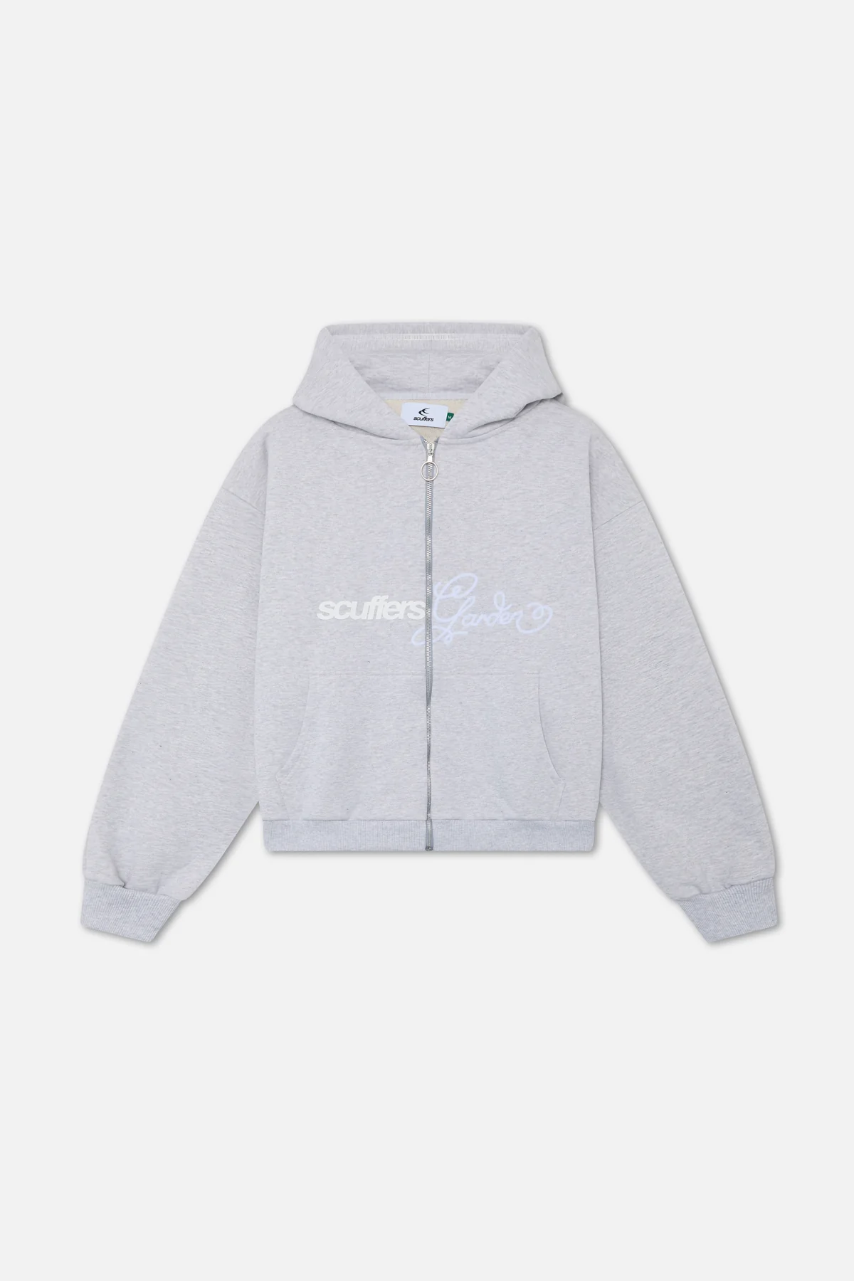 Garden Grey Melange Zipper