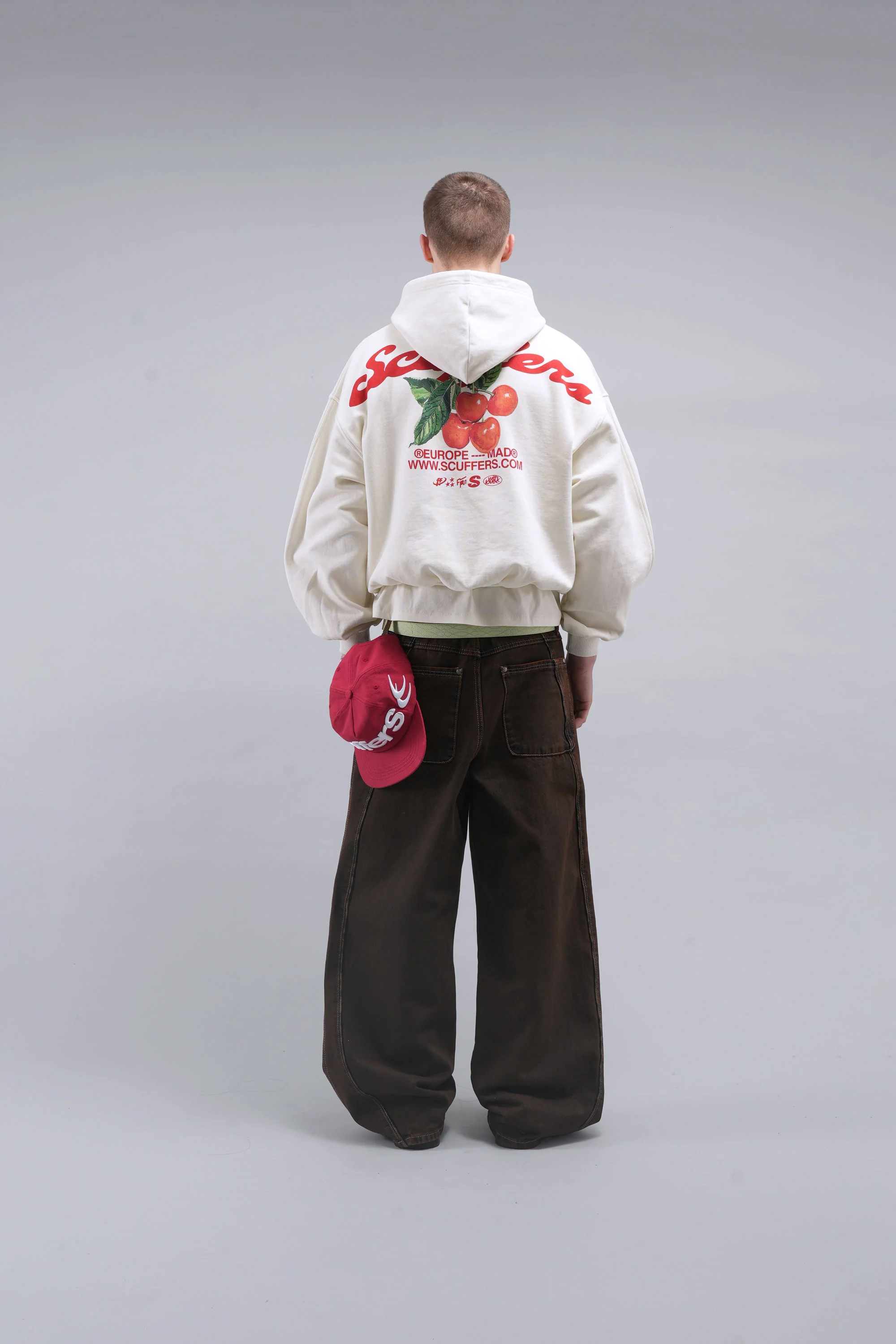 Tropical Ecru Hoodie