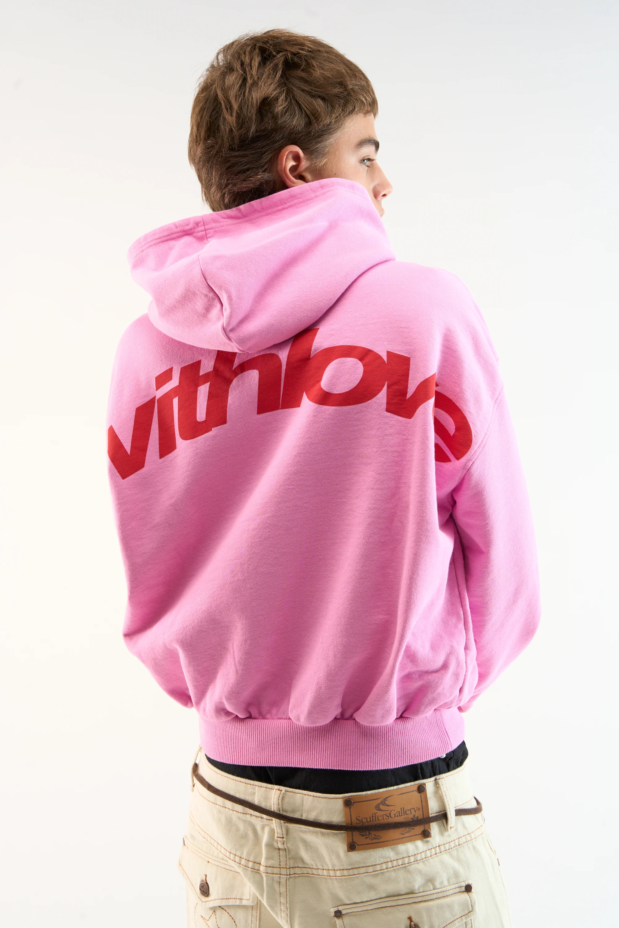 Sign Light Pink Hoodie