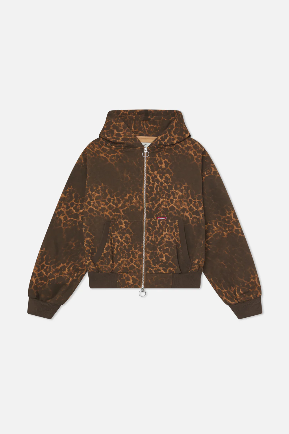 Scff Leopard Zipper