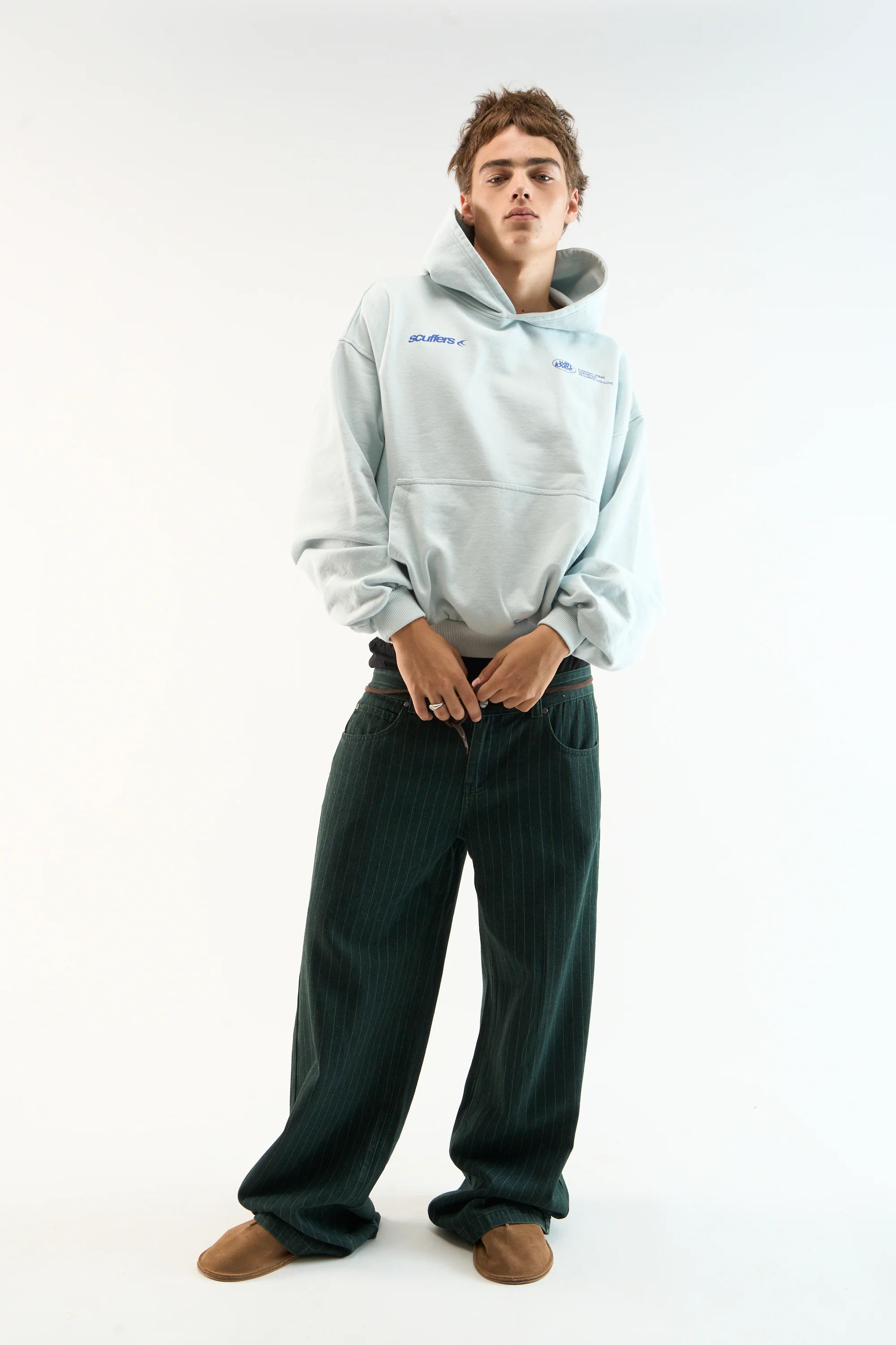 Sign Light Blue Hoodie