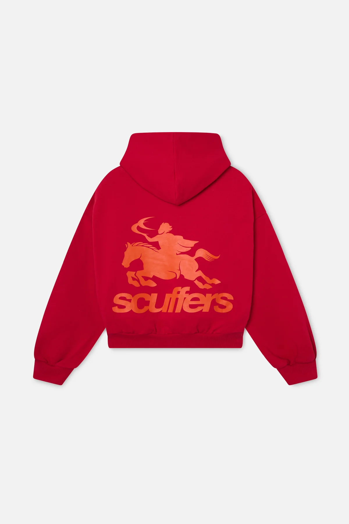 Emblem Red Hoodie