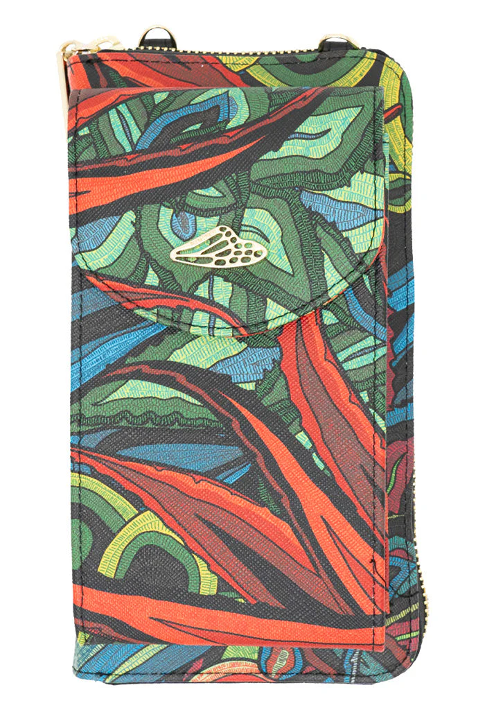 Porta Celular Peek Saffiano Santuario Cactáceas