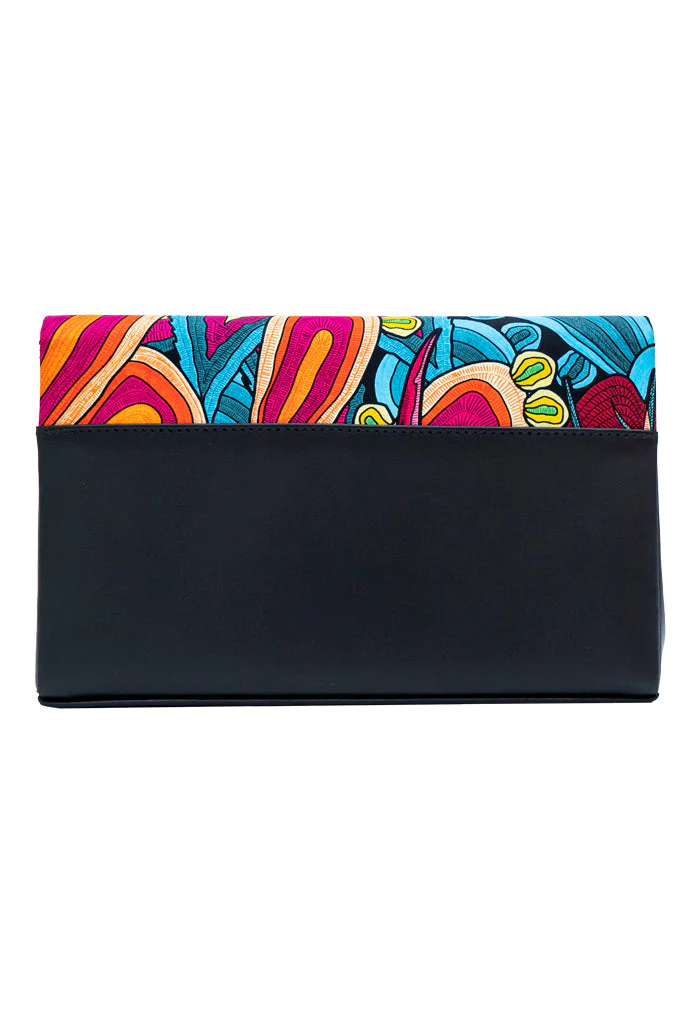 Bolsa Hook con Cadena Negro Santuario Cactáceas Original