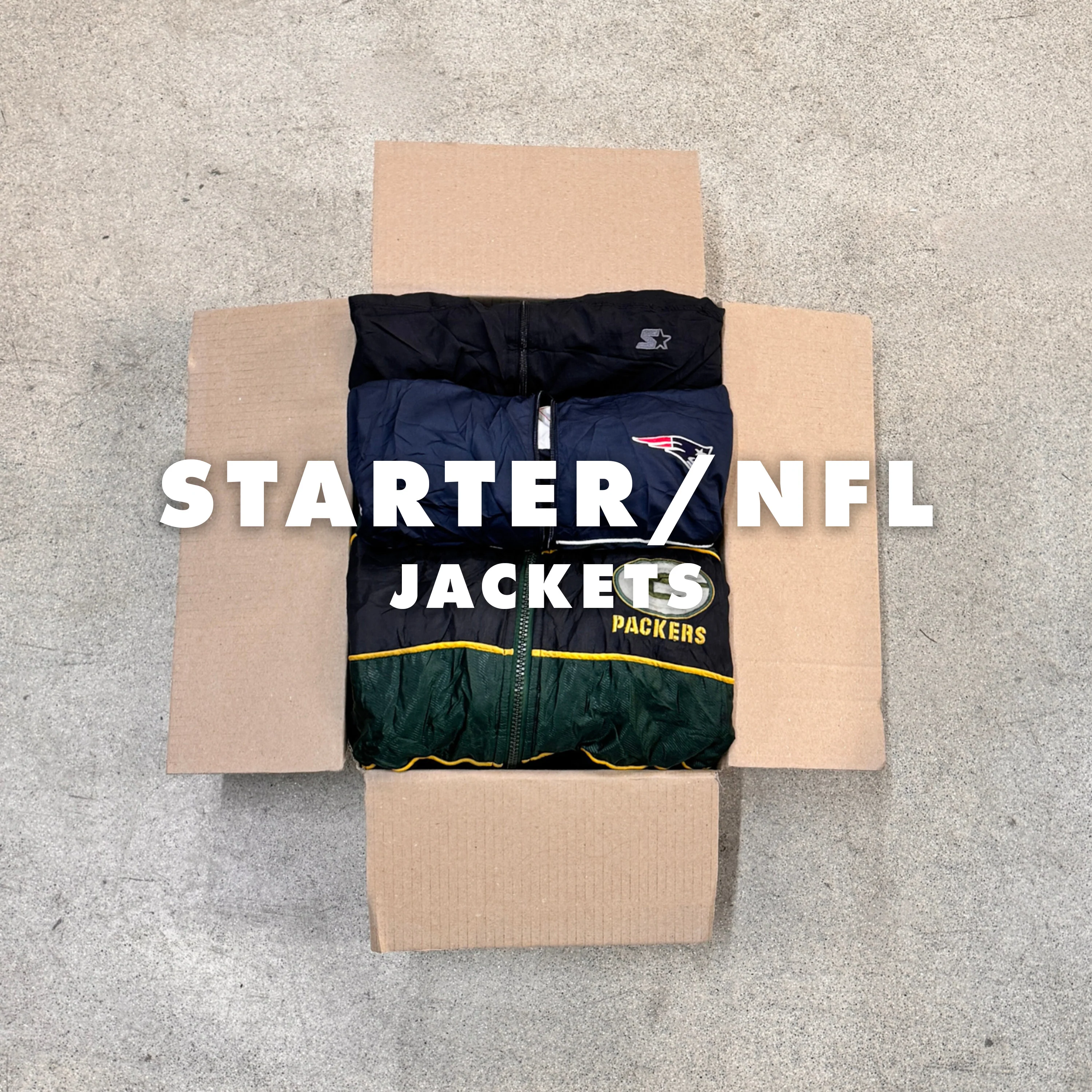 STARTER AND NFL JACKETS GRADE B