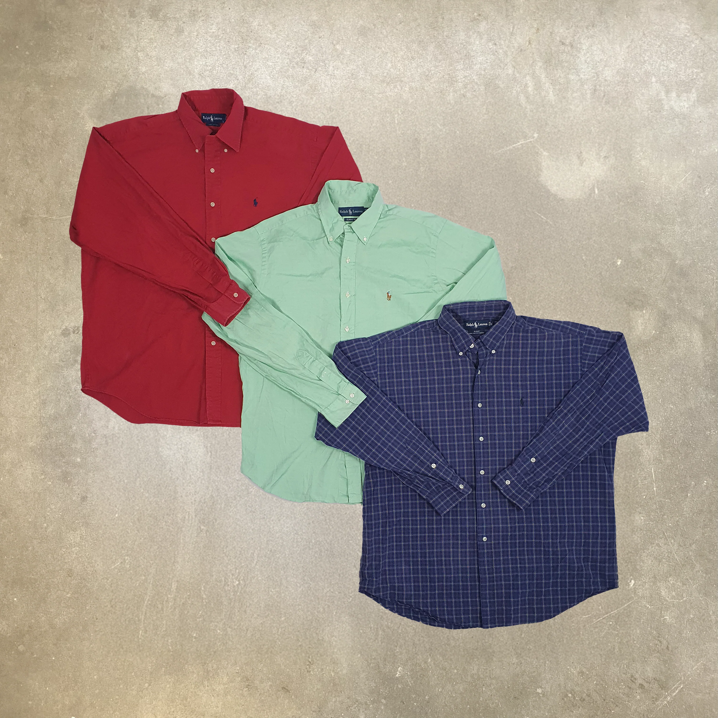 RALPH LAUREN SHIRTS GRADE B