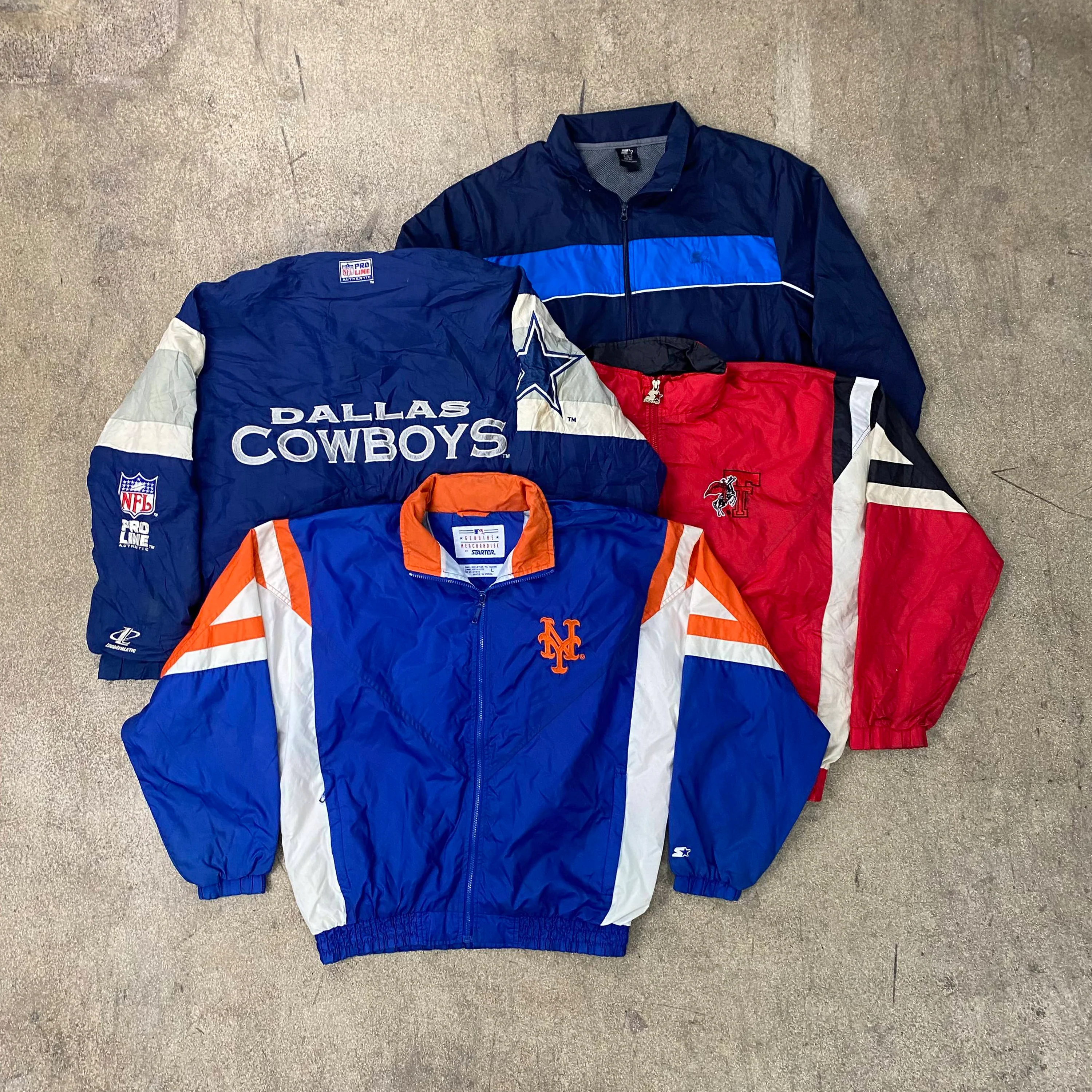 STARTER AND NFL JACKETS GRADE B