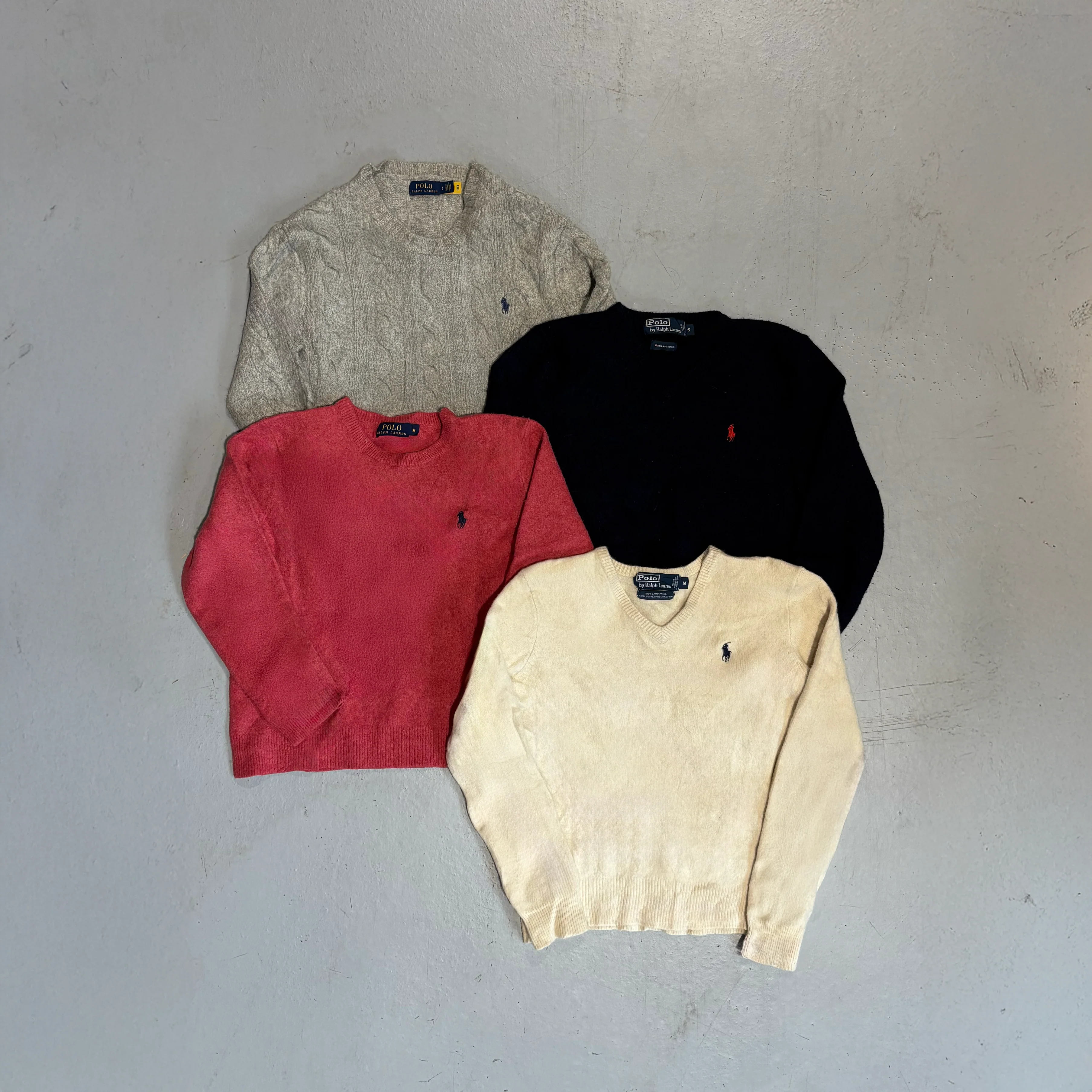 RALPH LAUREN SWEATERS (SHRUNK WOOL)