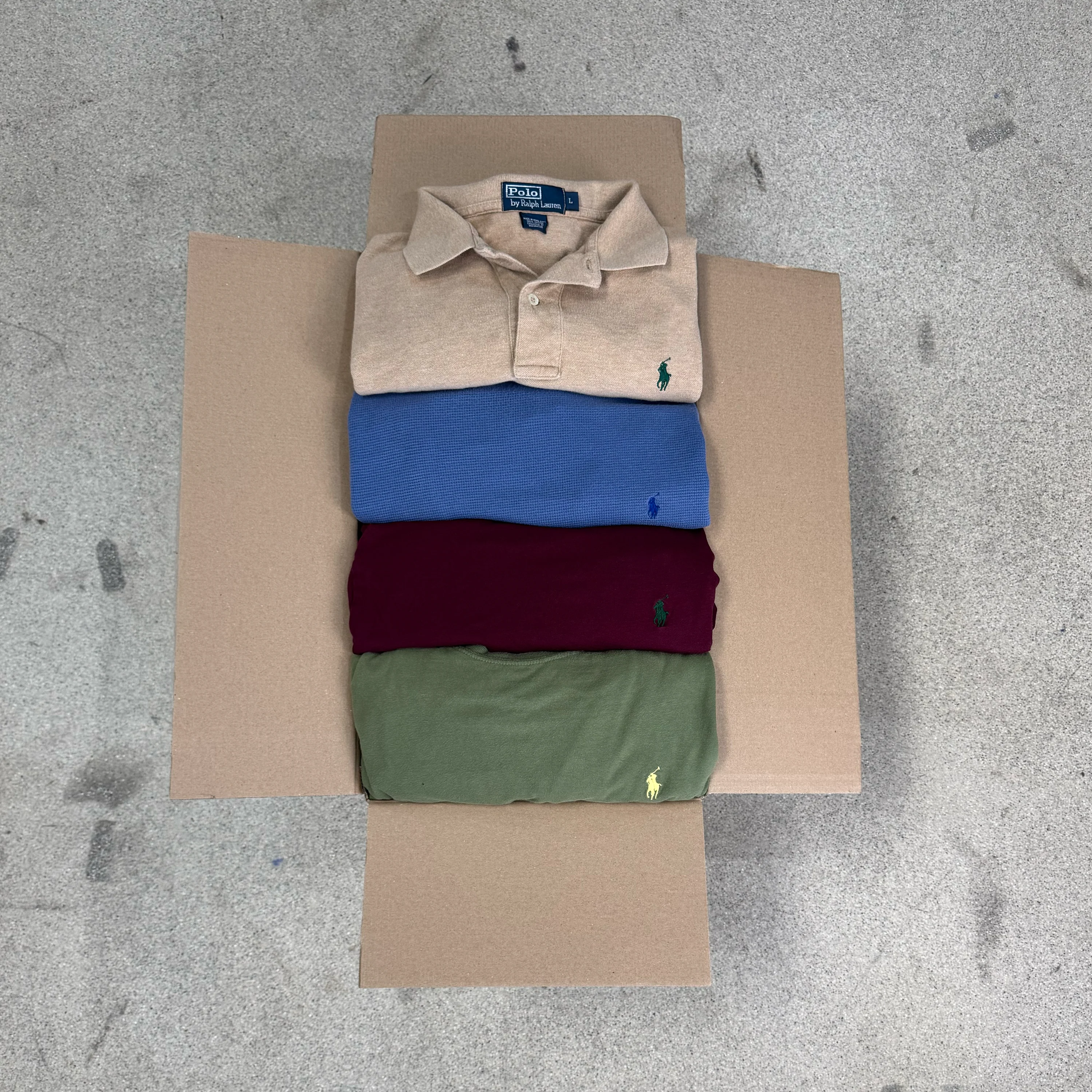 RALPH LAUREN LONG SLEEVE T-SHIRTS GRADE B