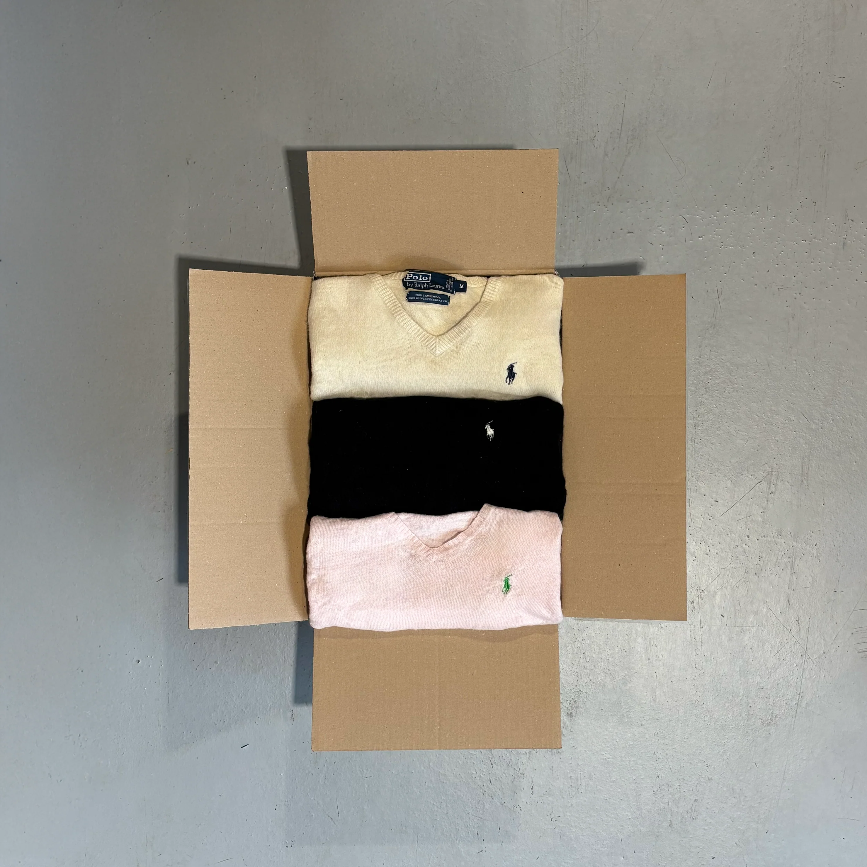 RALPH LAUREN SWEATERS (SHRUNK WOOL)