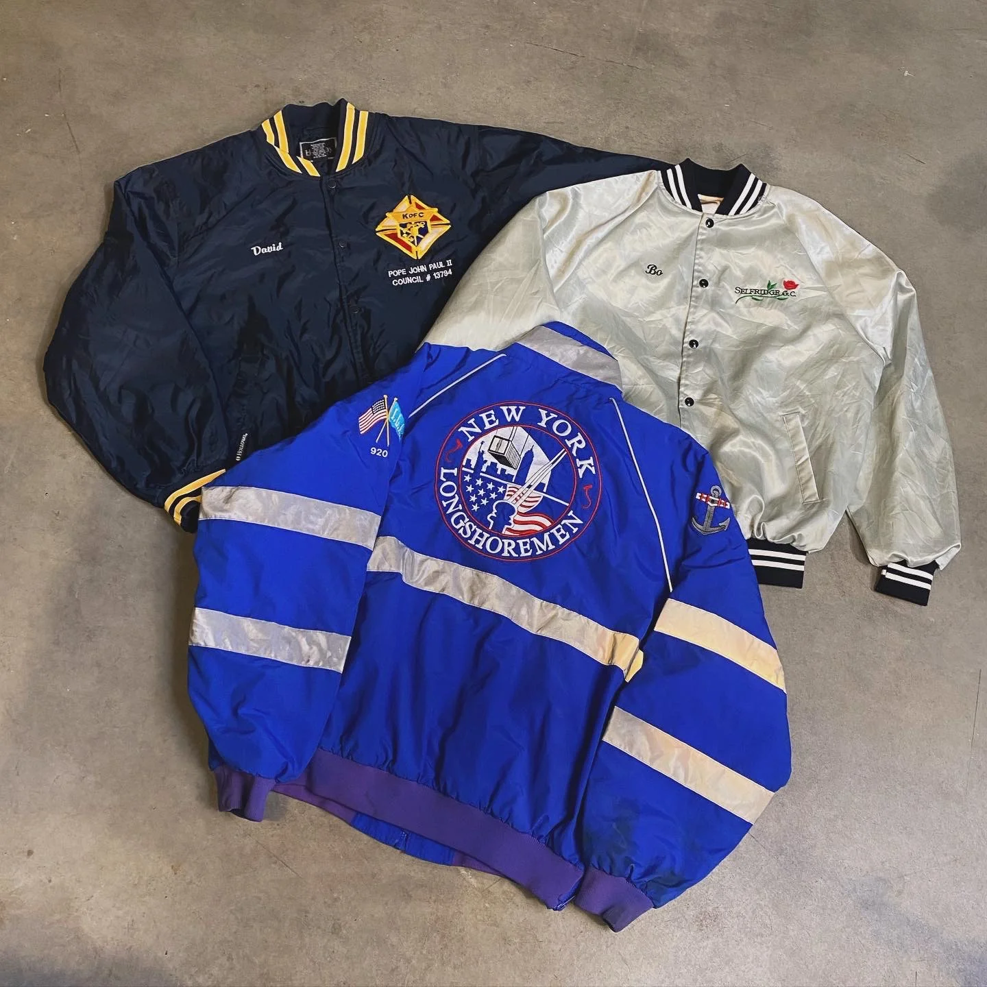 BASEBALL VARSITY JACKETS GRADE B
