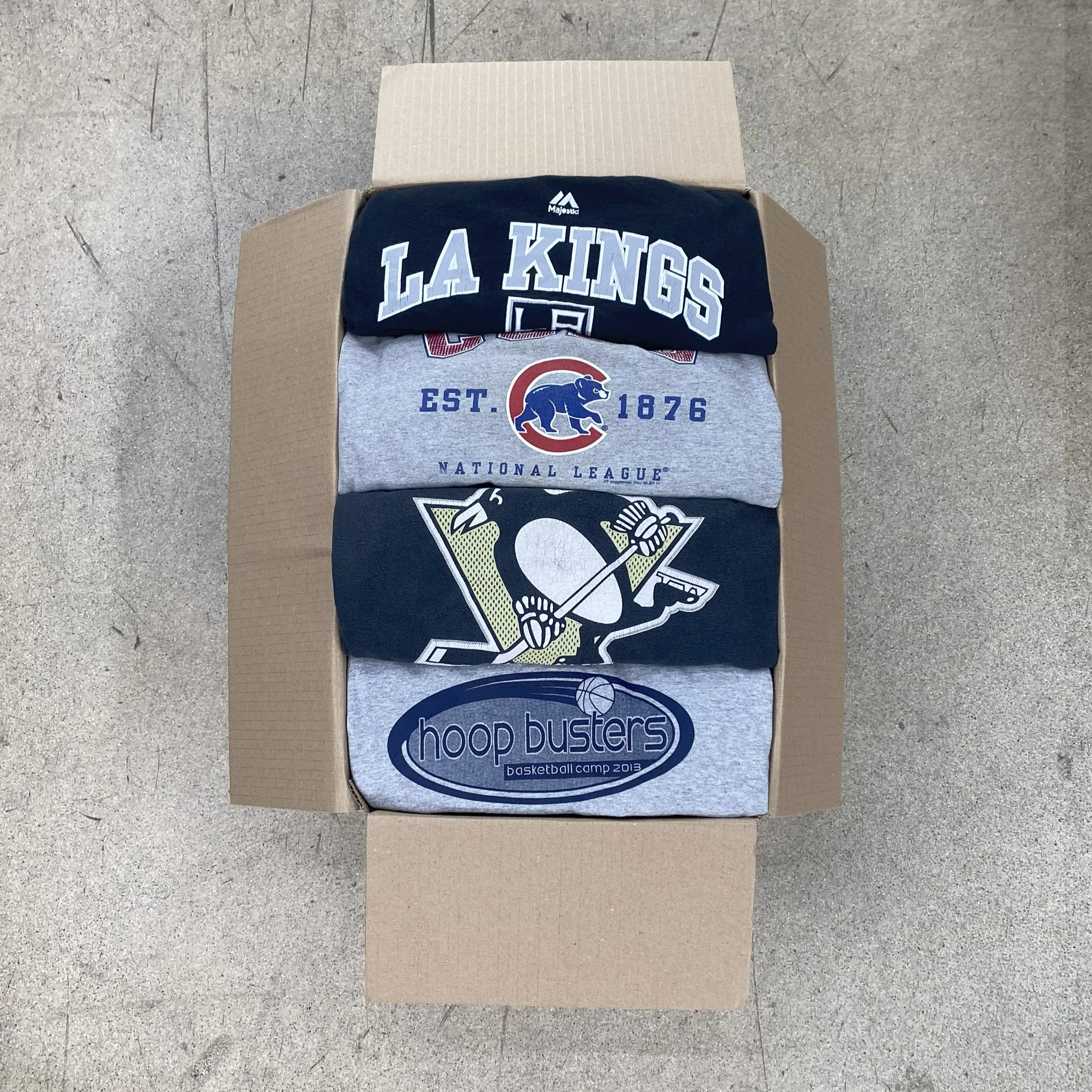 USA PRINTED T-SHIRTS GRADE B