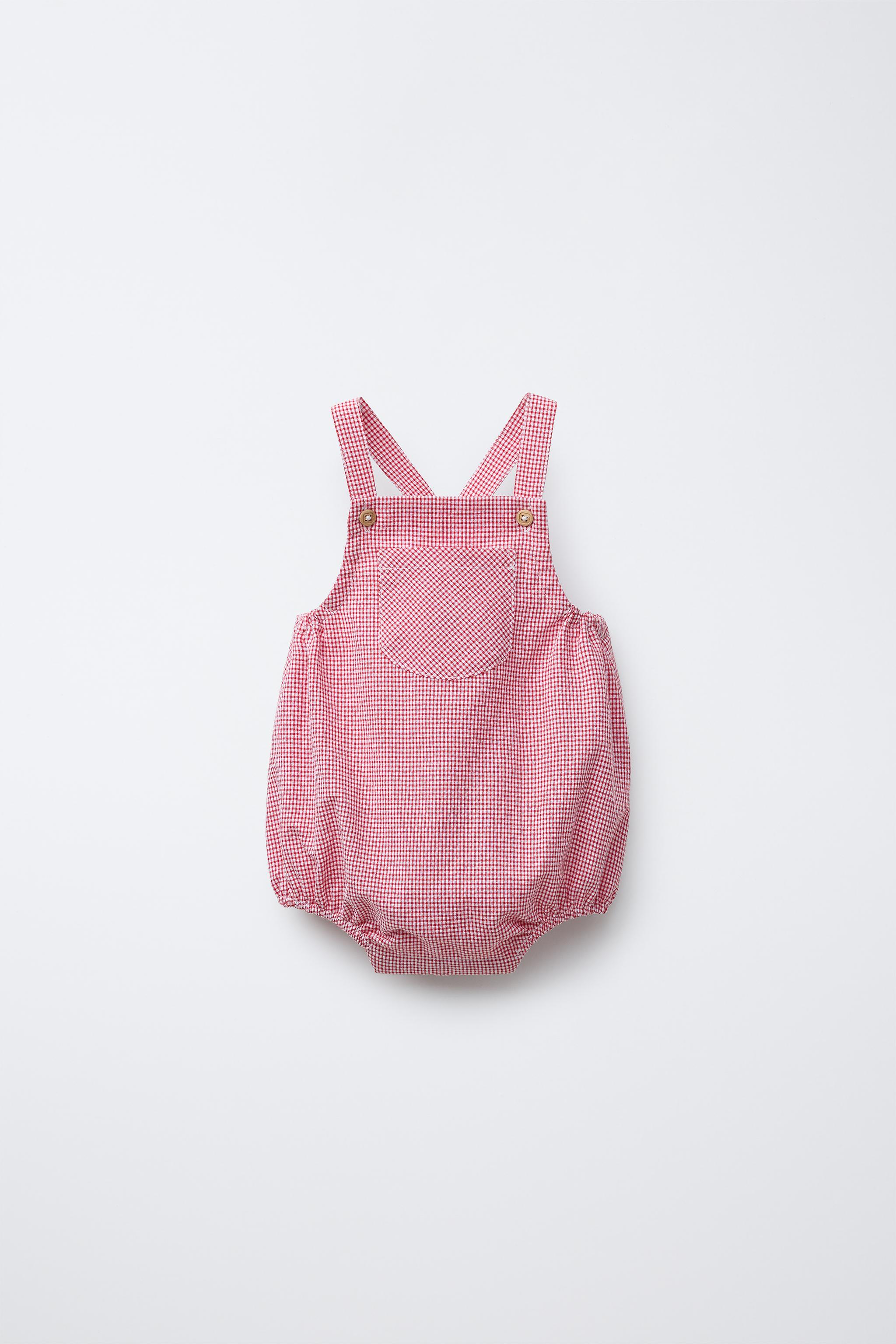 GINGHAM ROMPER