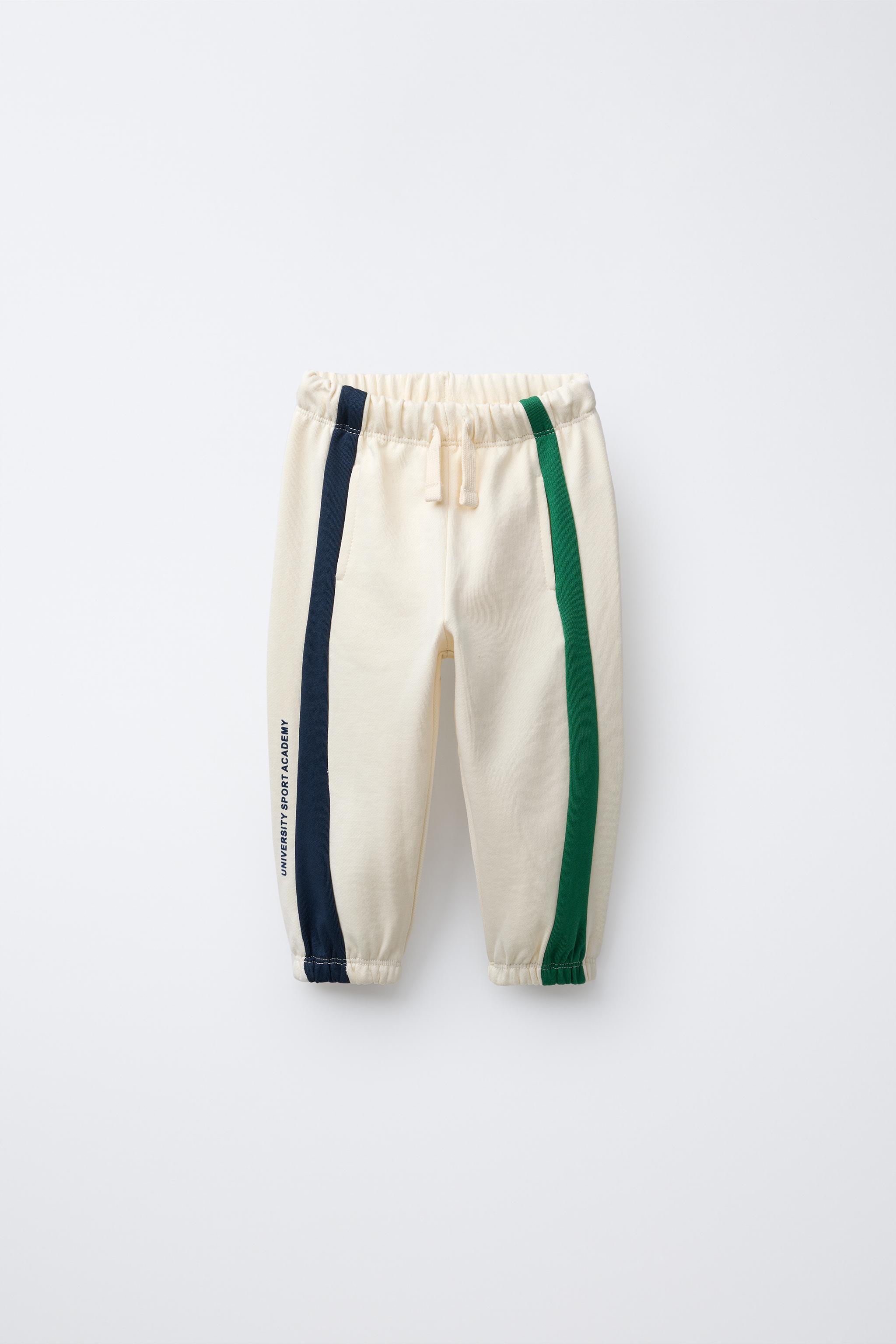 COLOR BLOCK JOGGING PANTS