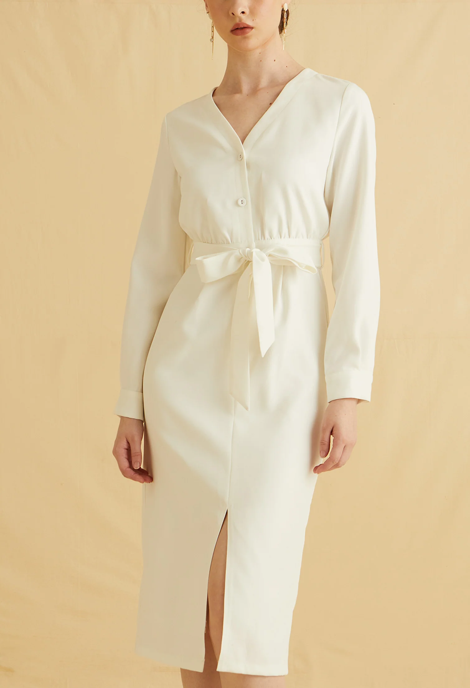 Serene Muse Midi Dress