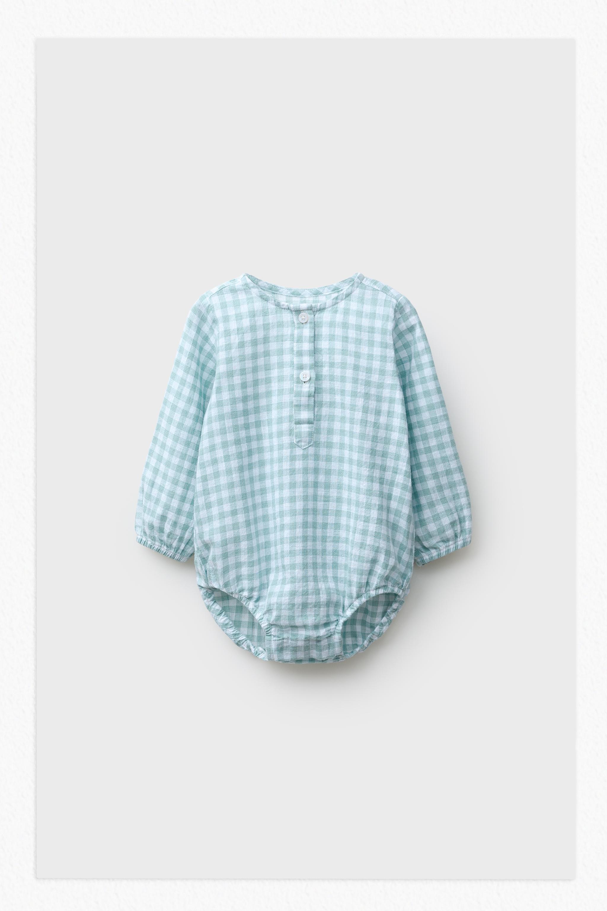 GINGHAM BODYSUIT
