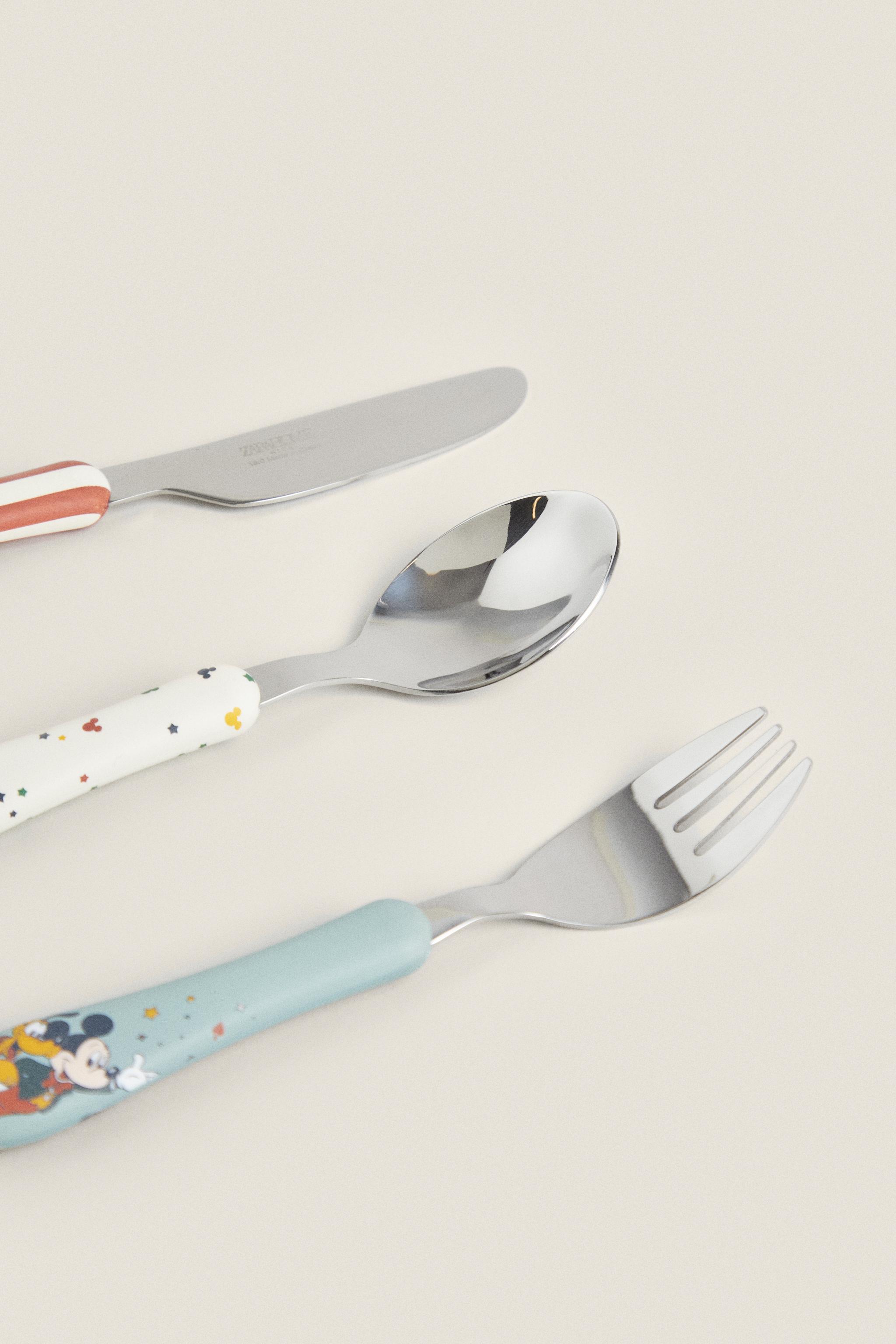 CHILDREN’S MICKEY MOUSE © DISNEY FLATWARE SET (SET OF 3)