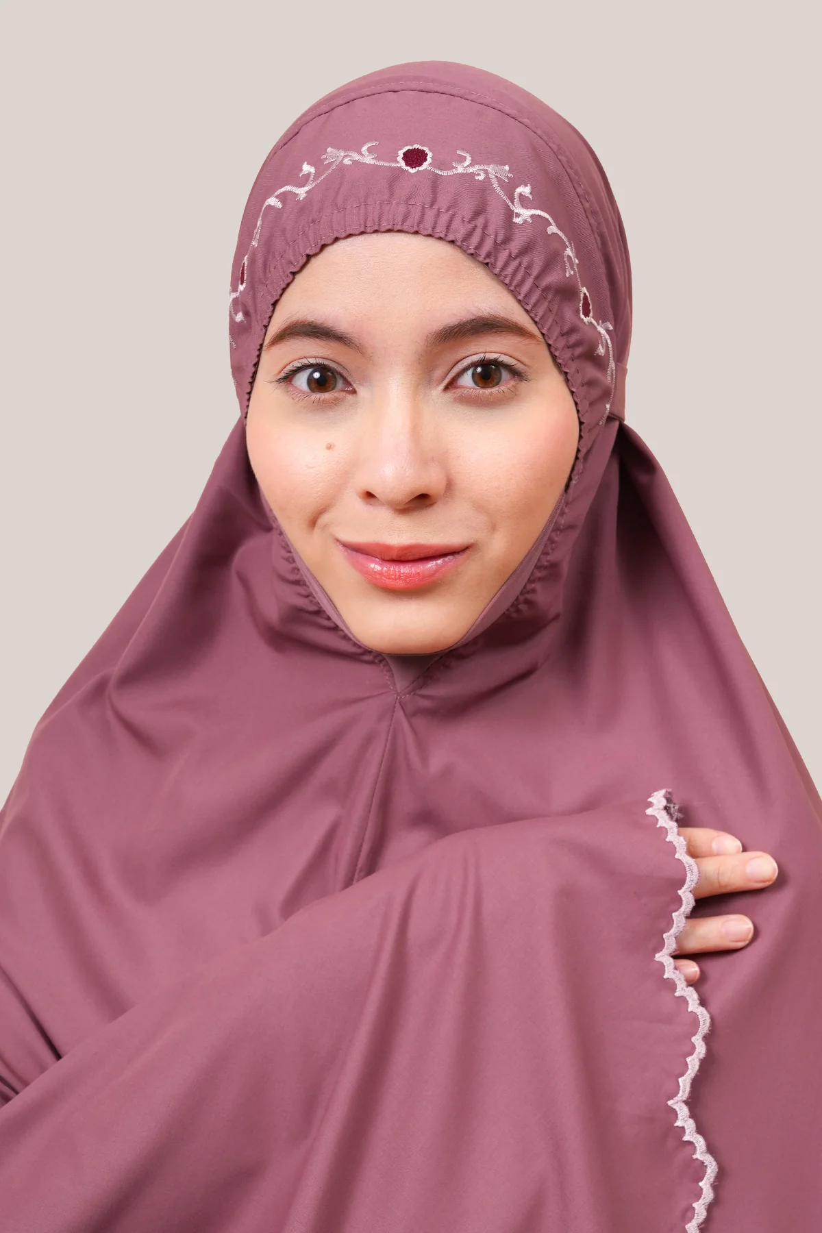Telekung Broderie Zaima