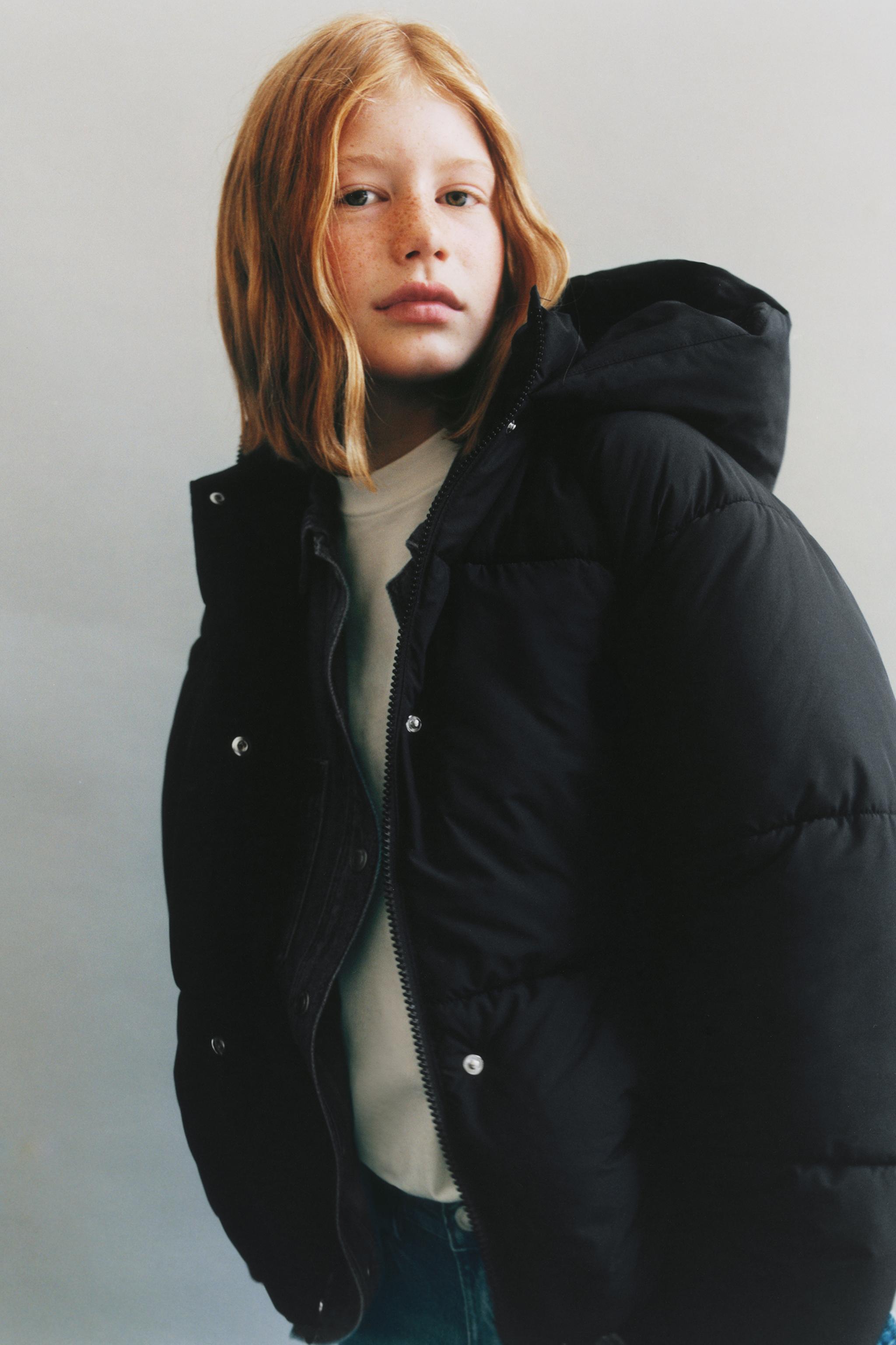 HOODED PUFFER JACKET