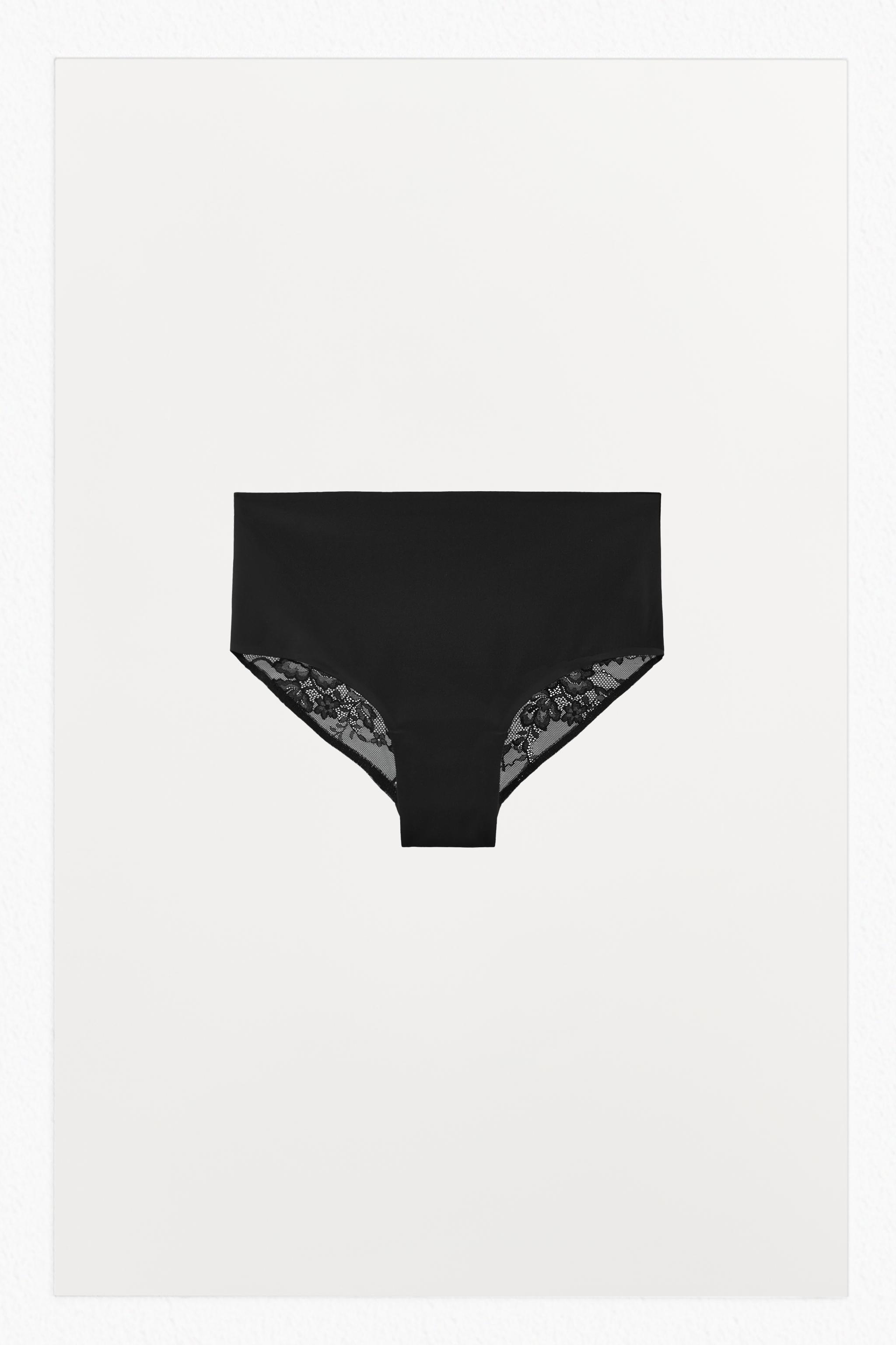 BODY SHAPE LACE TRIM PANTIES