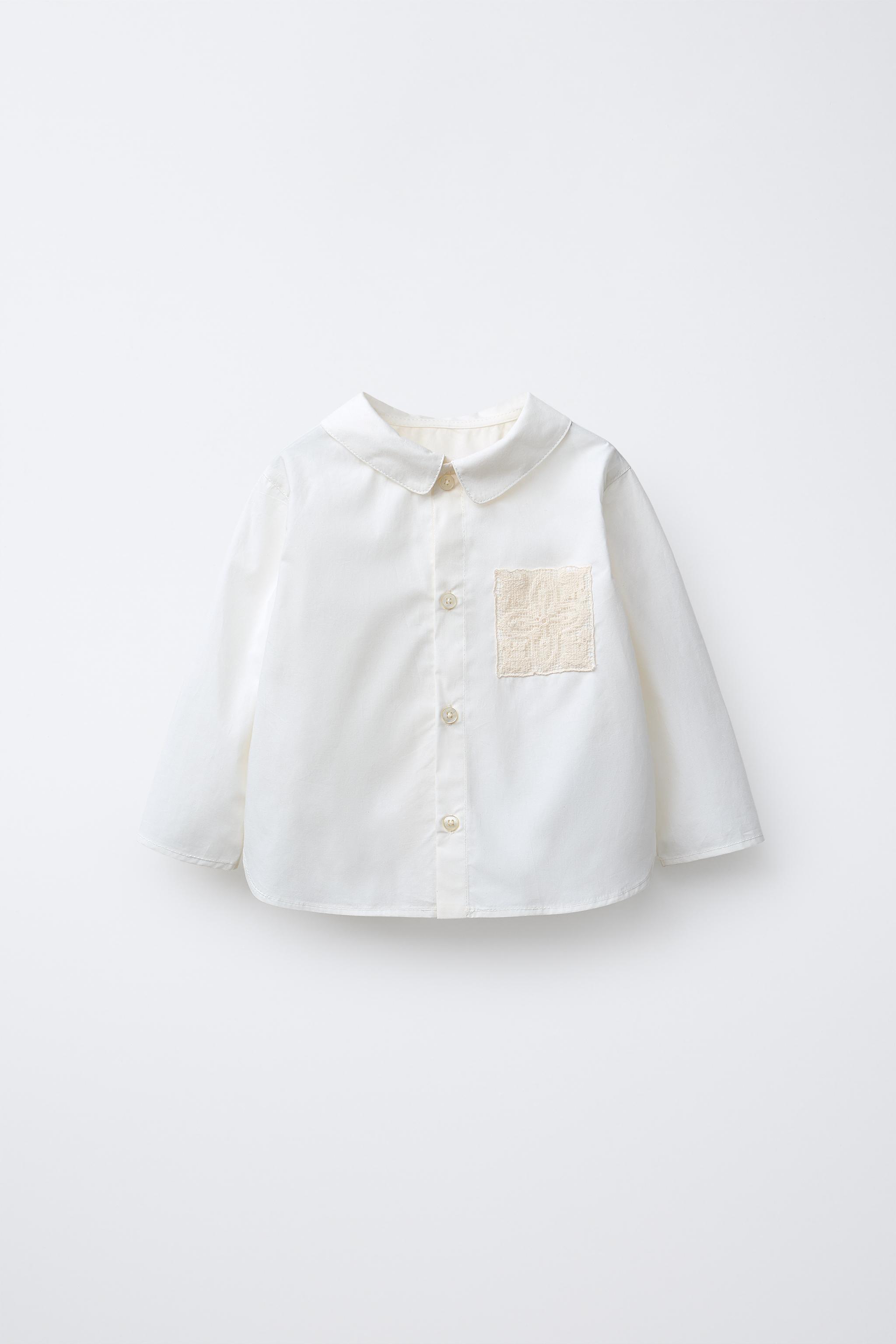 LACE POCKET SHIRT