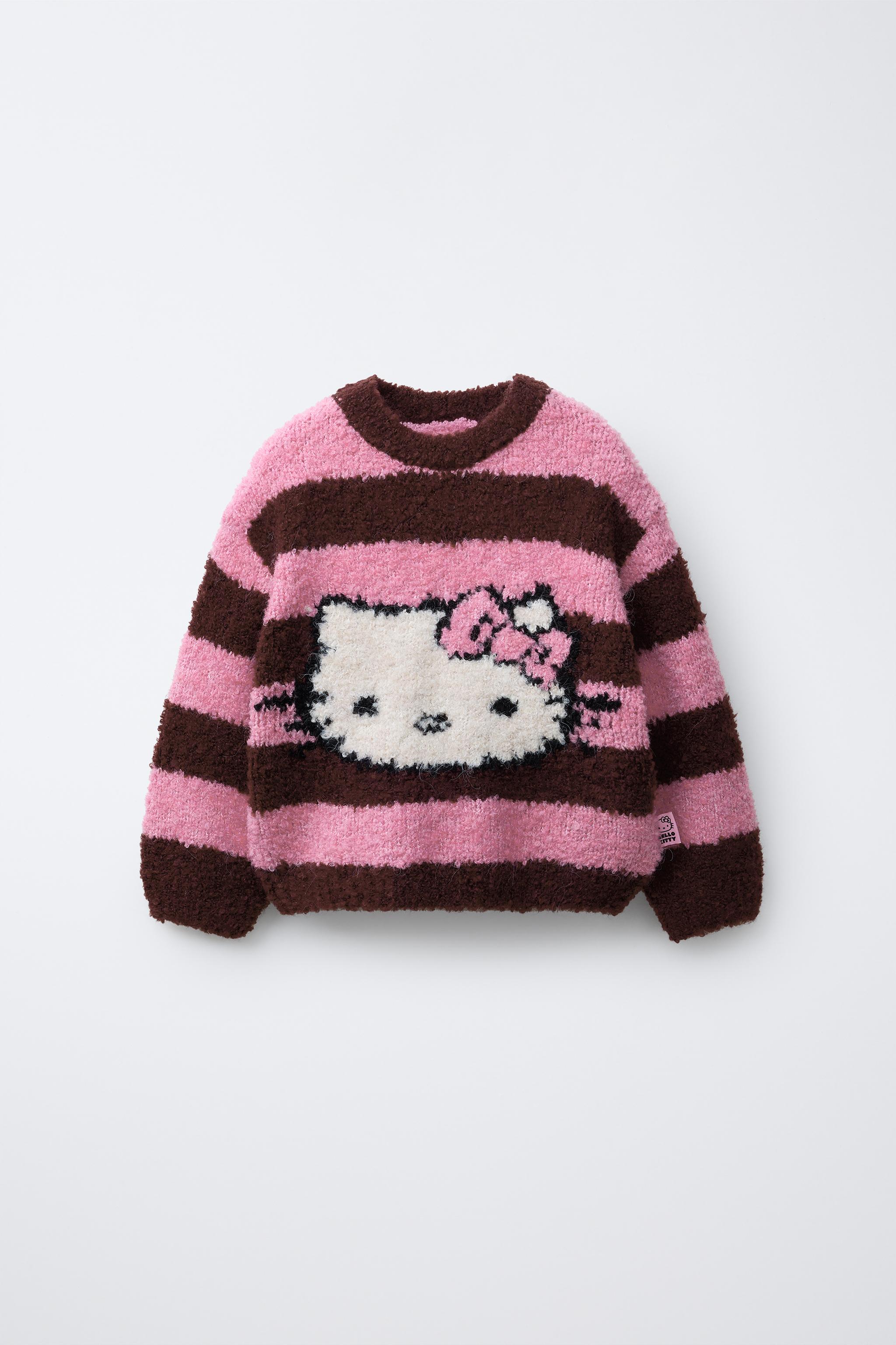 STRIPED HELLO KITTY © SANRIO KNIT SWEATER