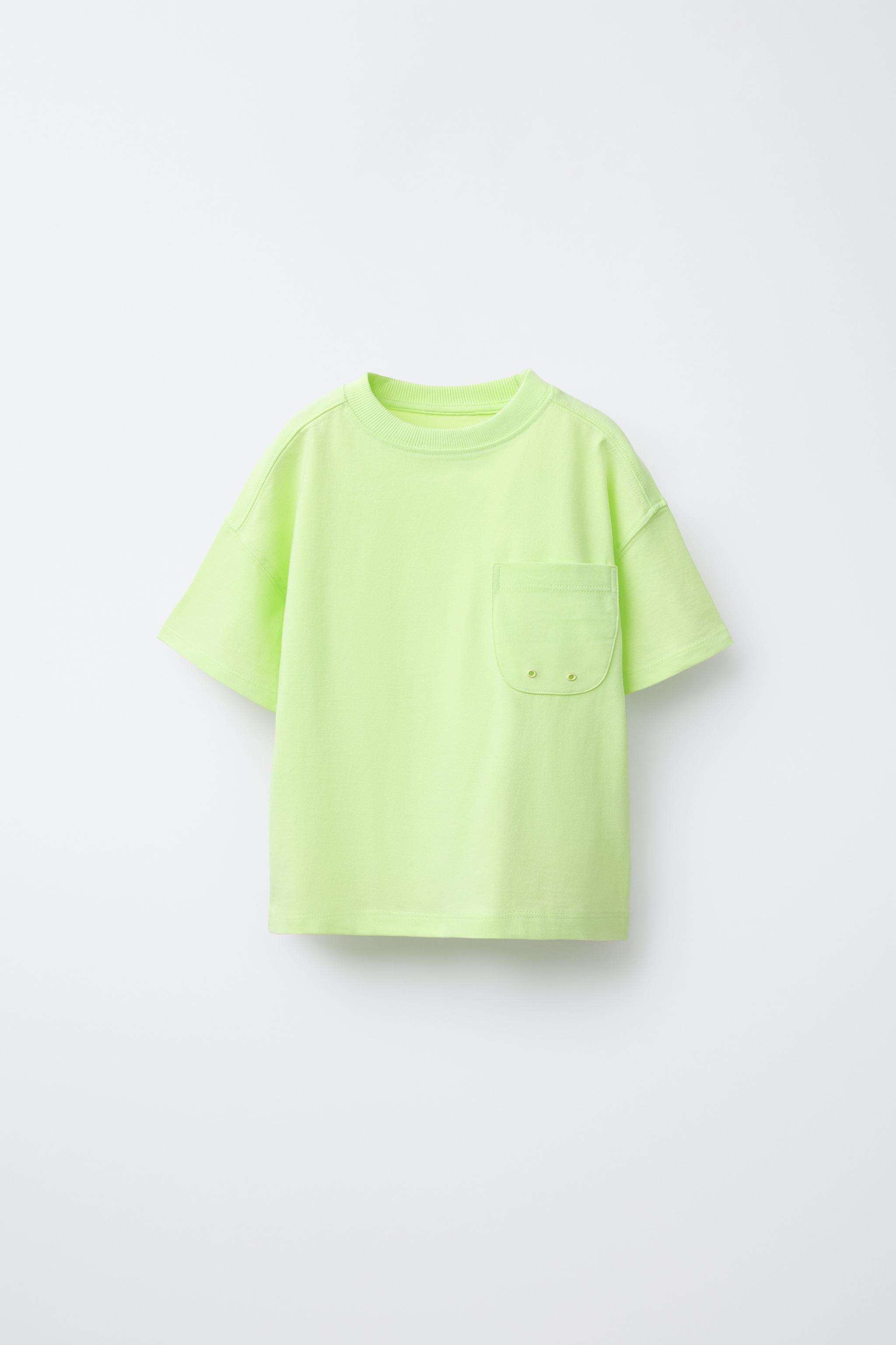 PLAIN POCKET T-SHIRT