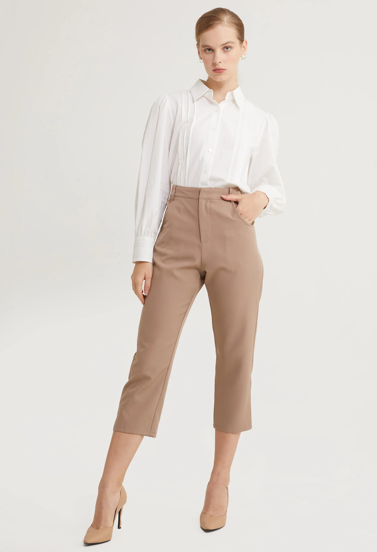 Refined Ease Straight Cut Trousers