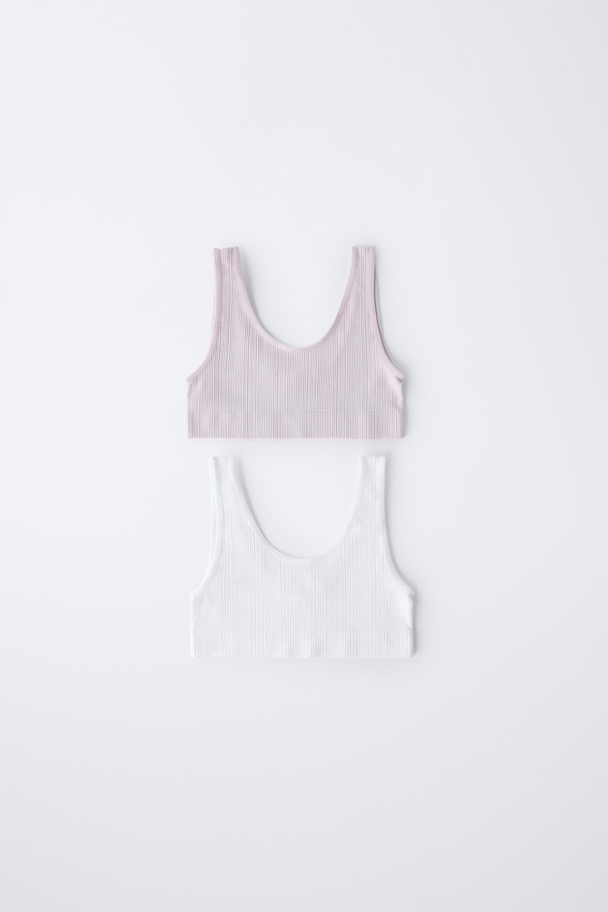 8-14 YEARS/ TWO-PACK OF SEAMLESS TOPS