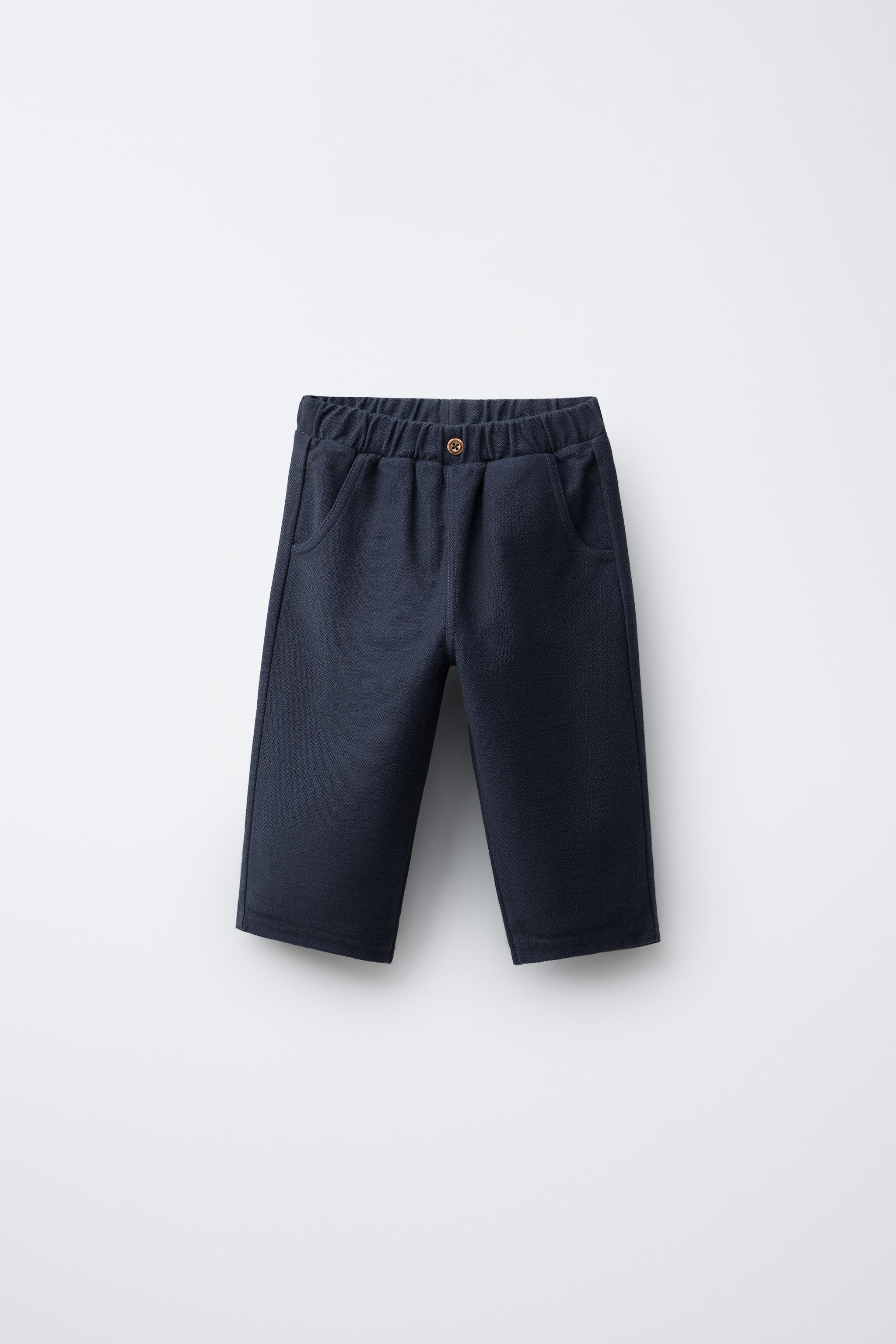 TWILL BUTTON PANTS