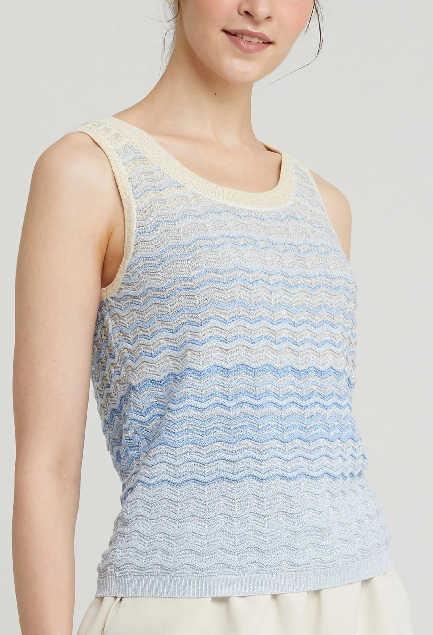 Sweet Knitted Sleeveless Top