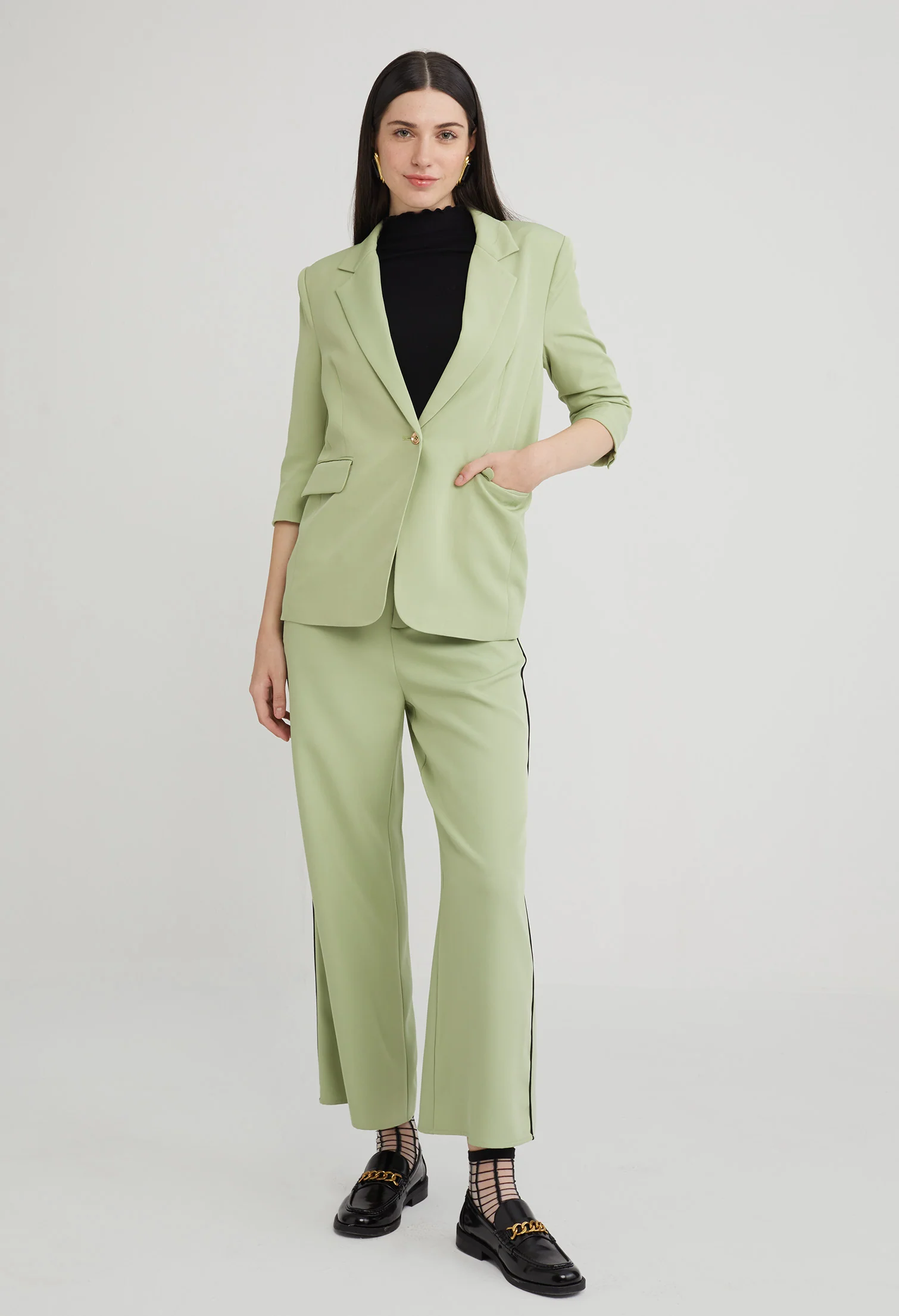 Office Straight Cut Blazer