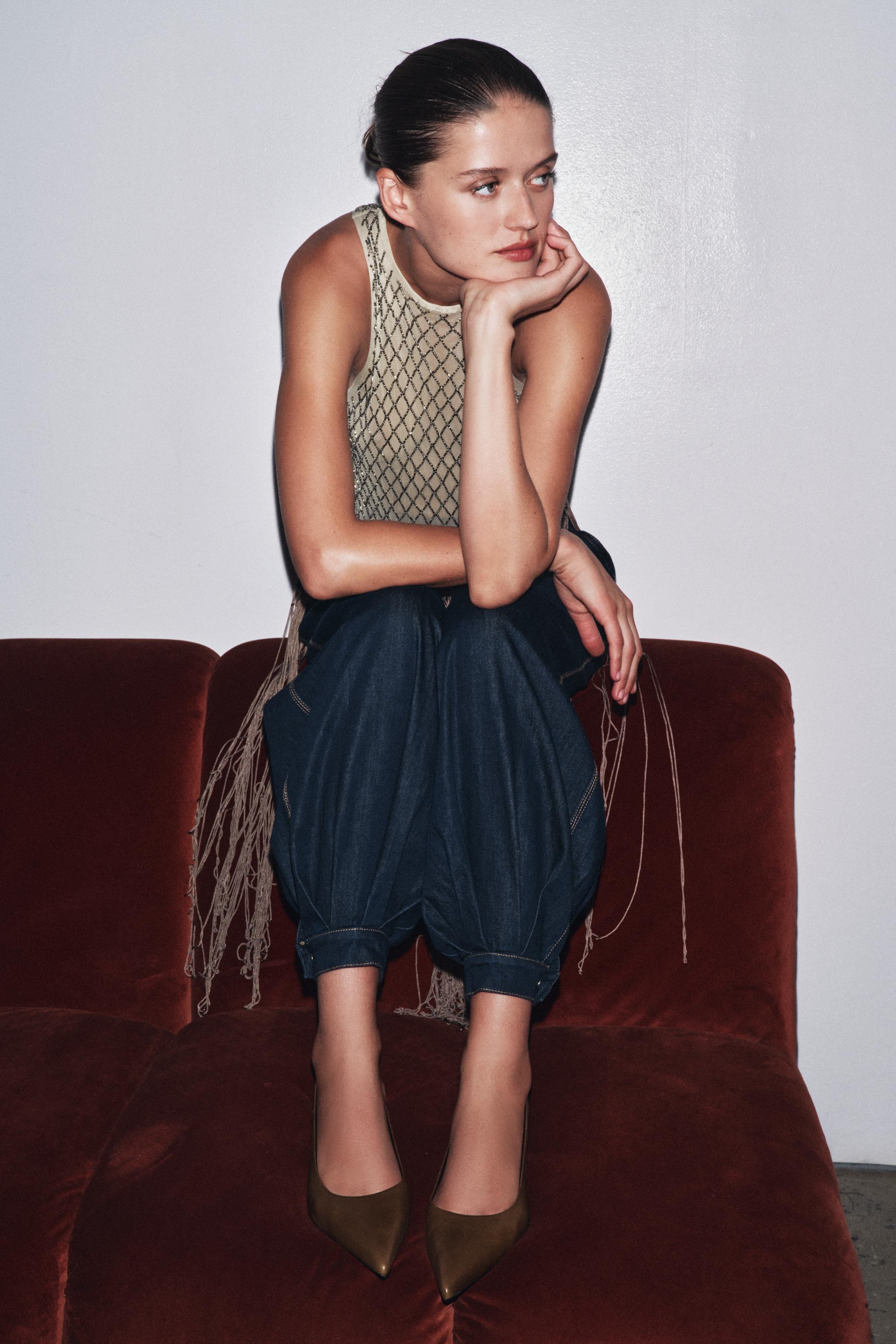 LEATHER KITTEN HEEL SHOES