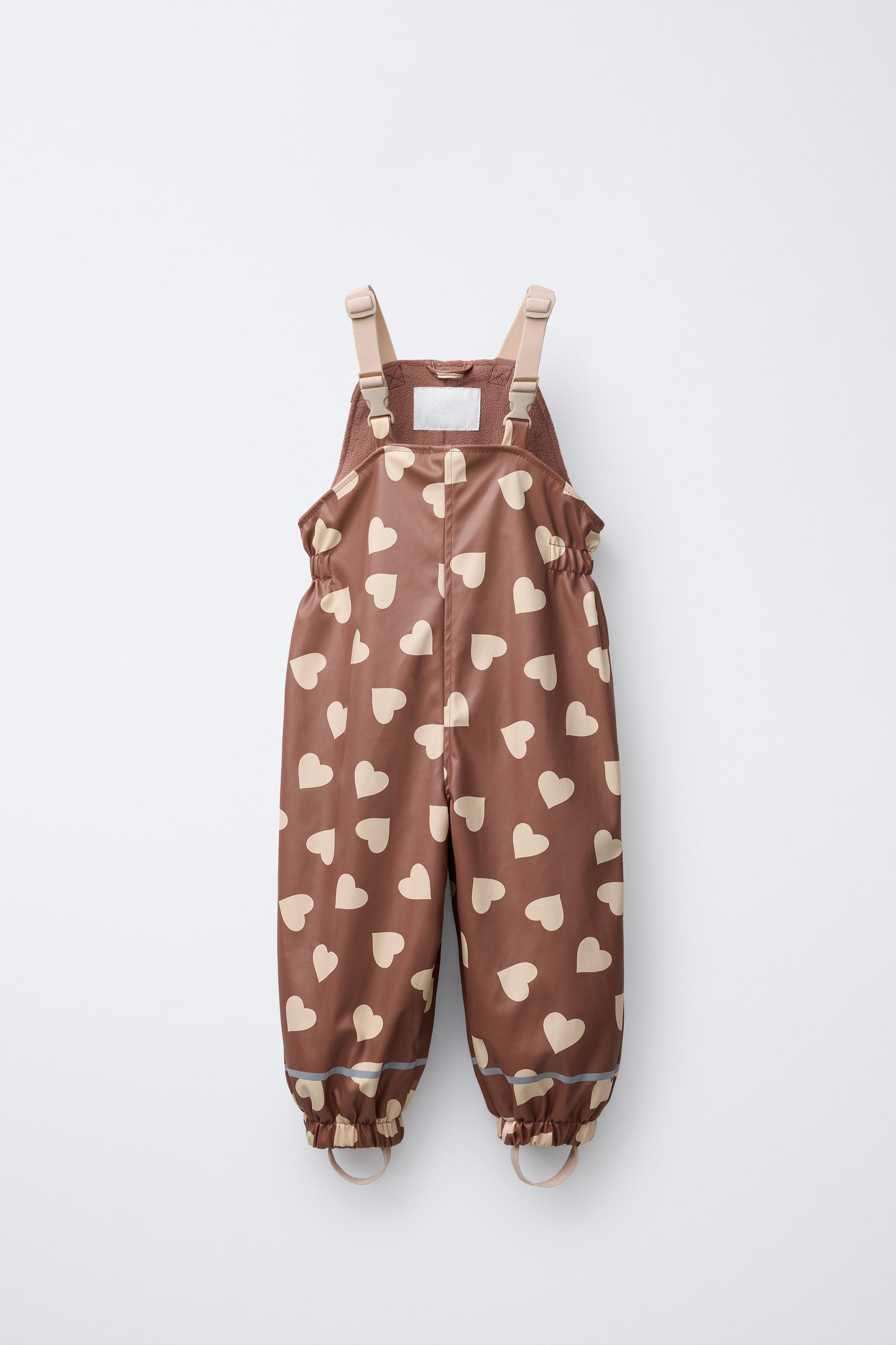 WATER RESISTANT PRINTED RUBBERIZED OVERALLS