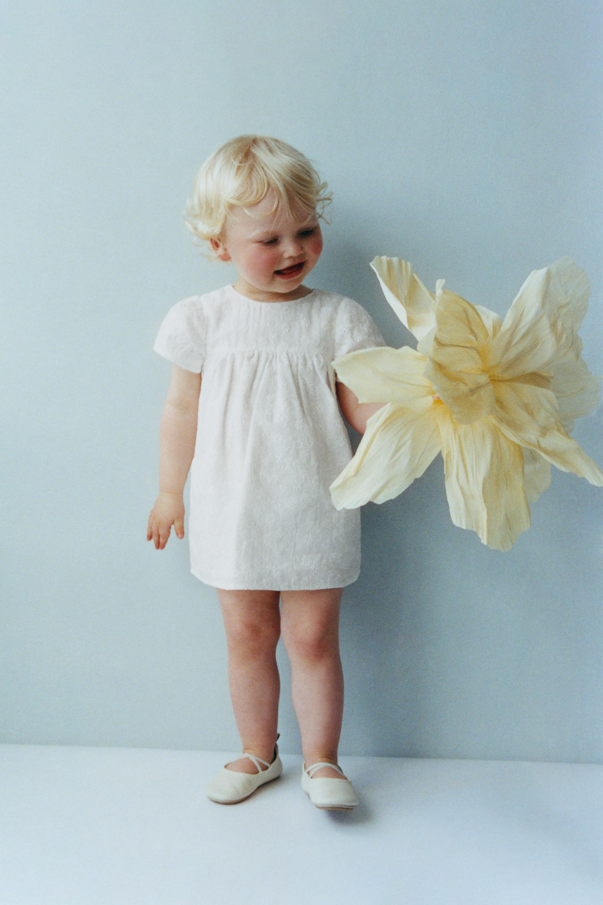 SWISS EMBROIDERED DRESS AND PANTIES