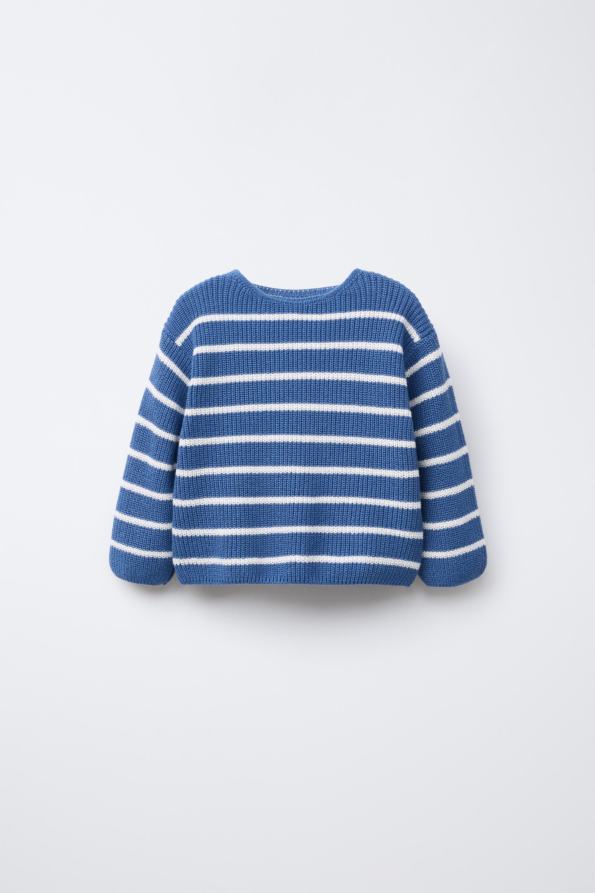 STRIPED KNIT SWEATER