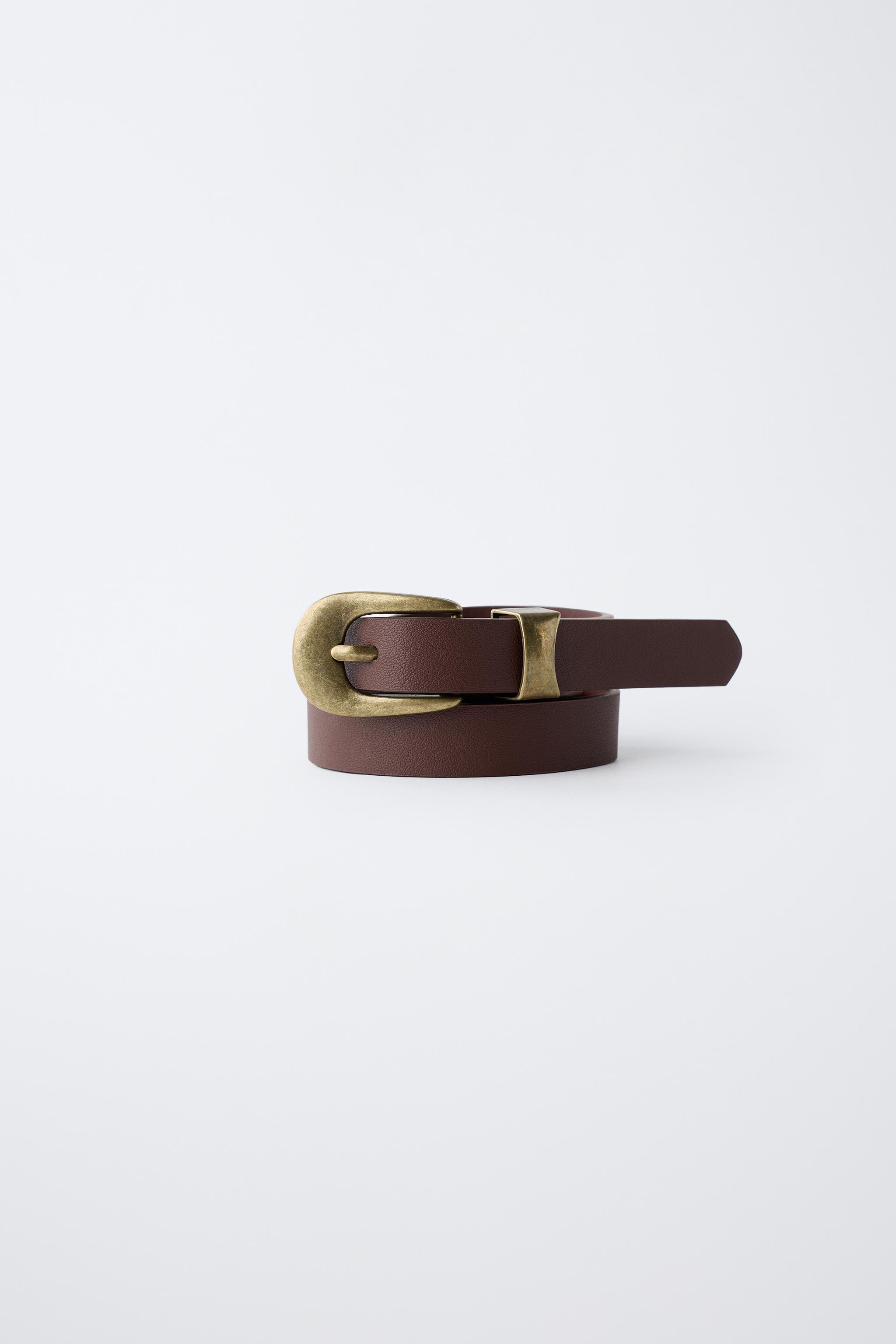 FAUX LEATHER BELT