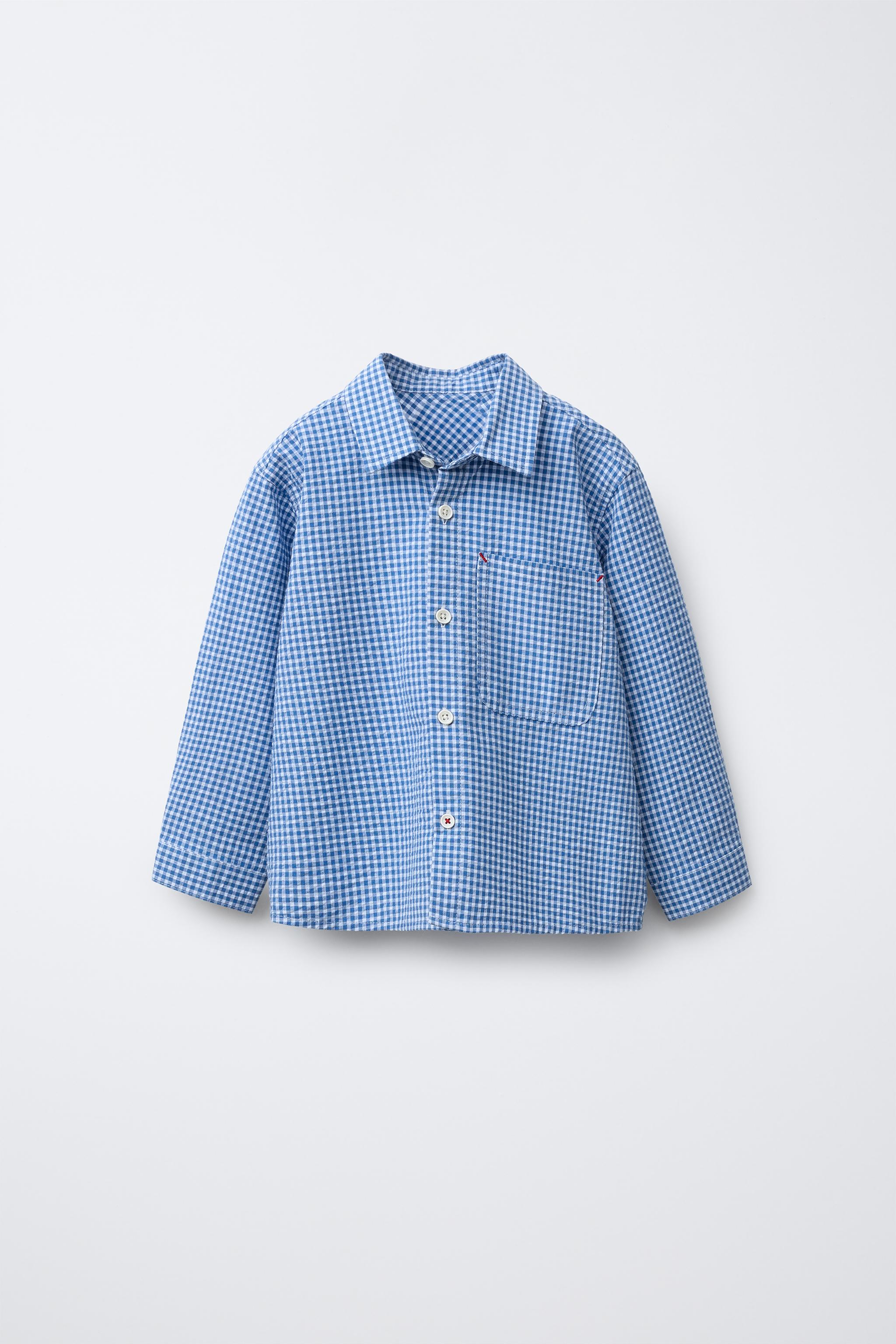 POCKET GINGHAM SHIRT